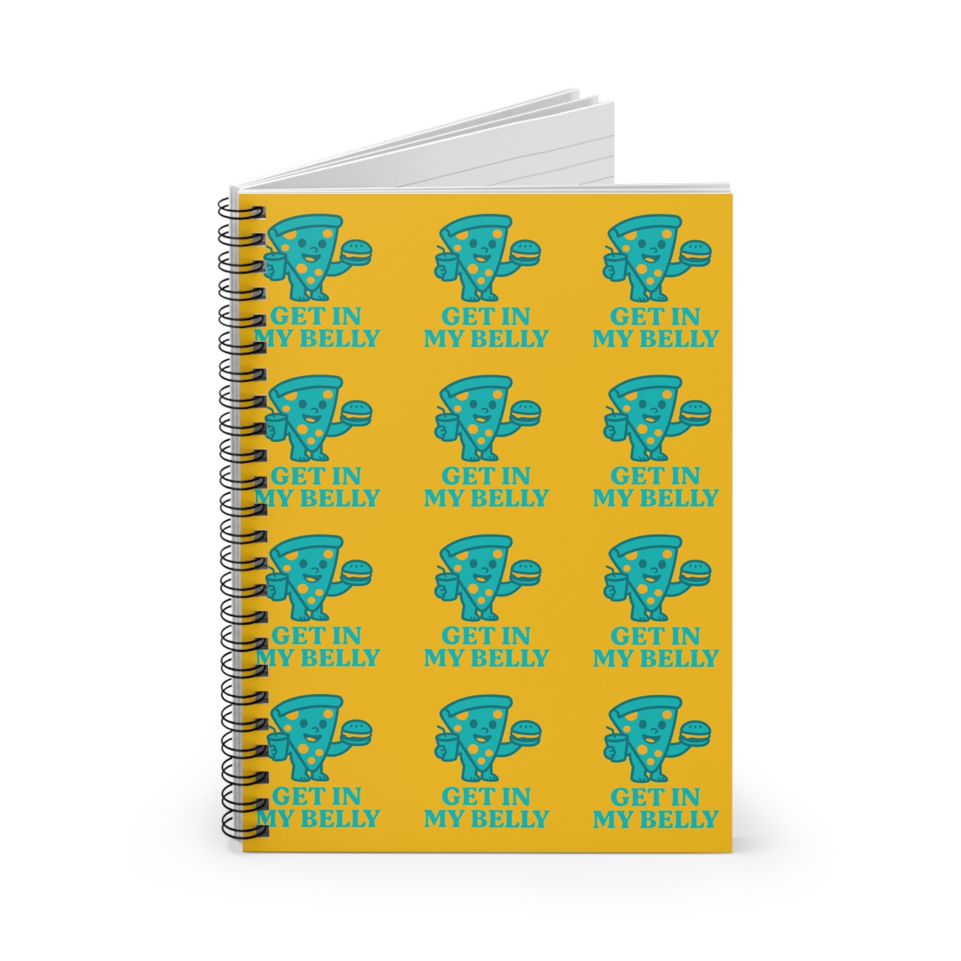 Spiral Notebook - Get in My Belly