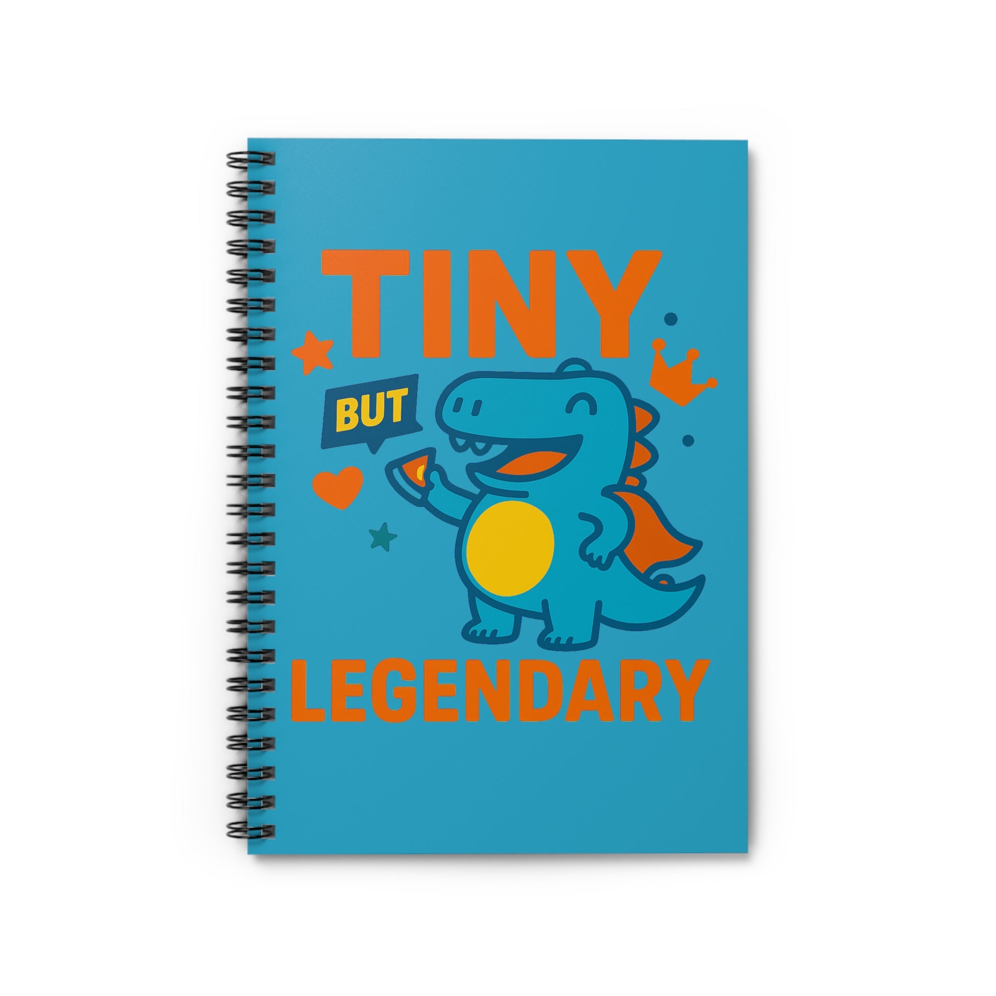“Tiny Legendary” Family Values Spiral Notebook