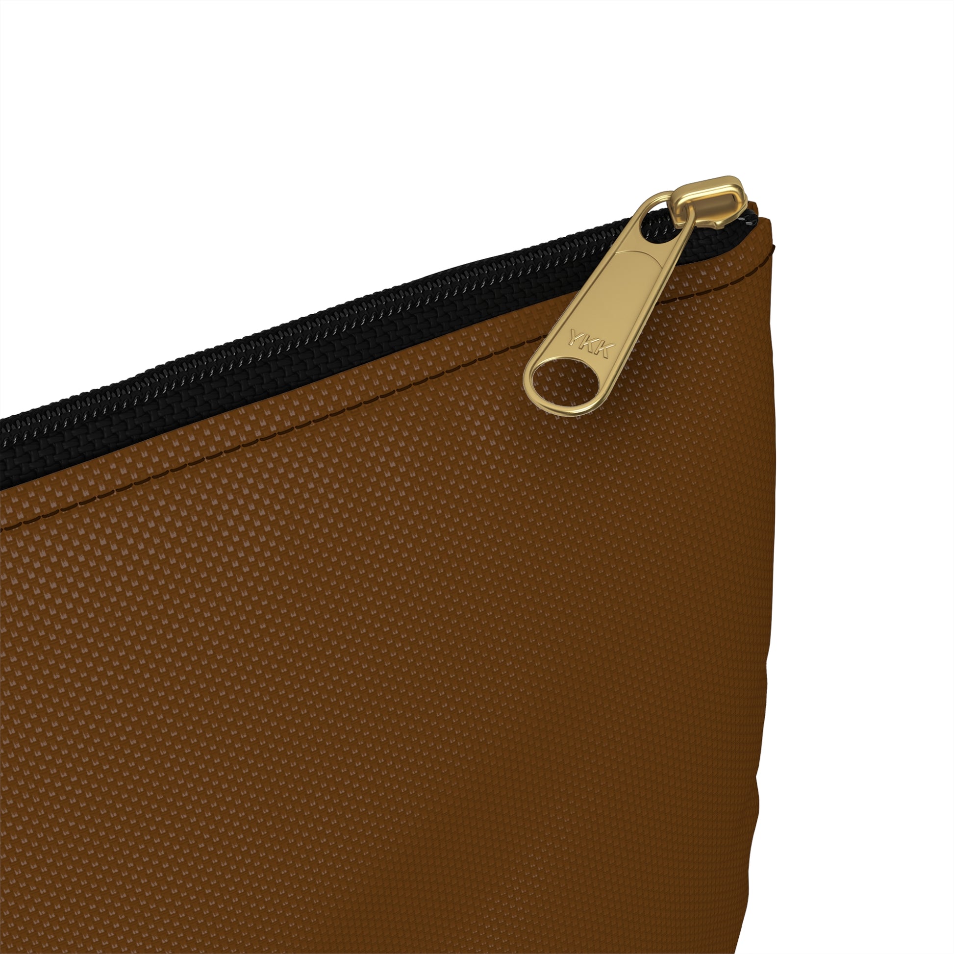 Running on Mom Magic & Coffee Pouch - Limited Edition Chocolate Brown - Mom Survival Kit - Cosmetic Bag - Mother’s Day Gift
