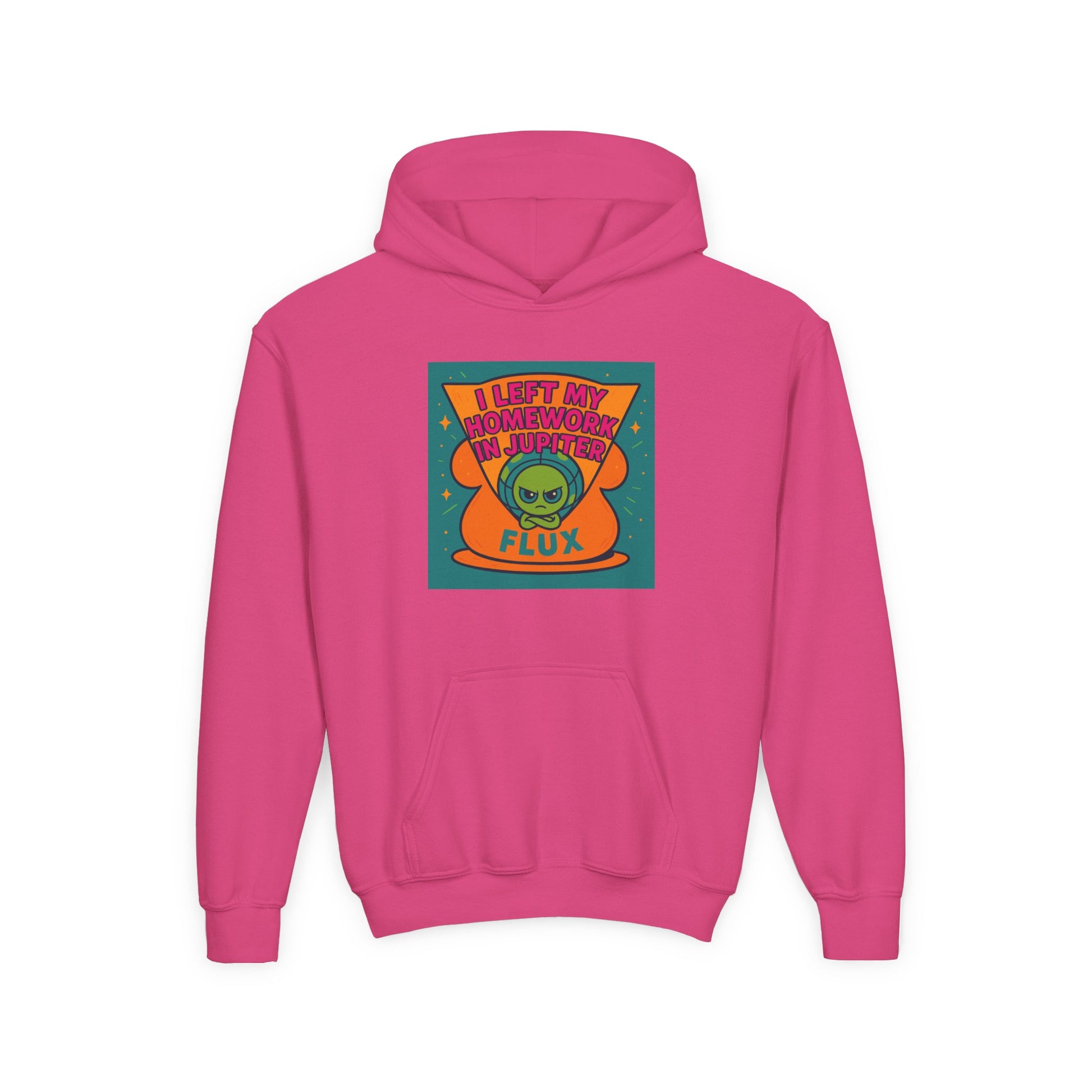“Flux Alien Hoodie - I Left My Homework on Jupiter”