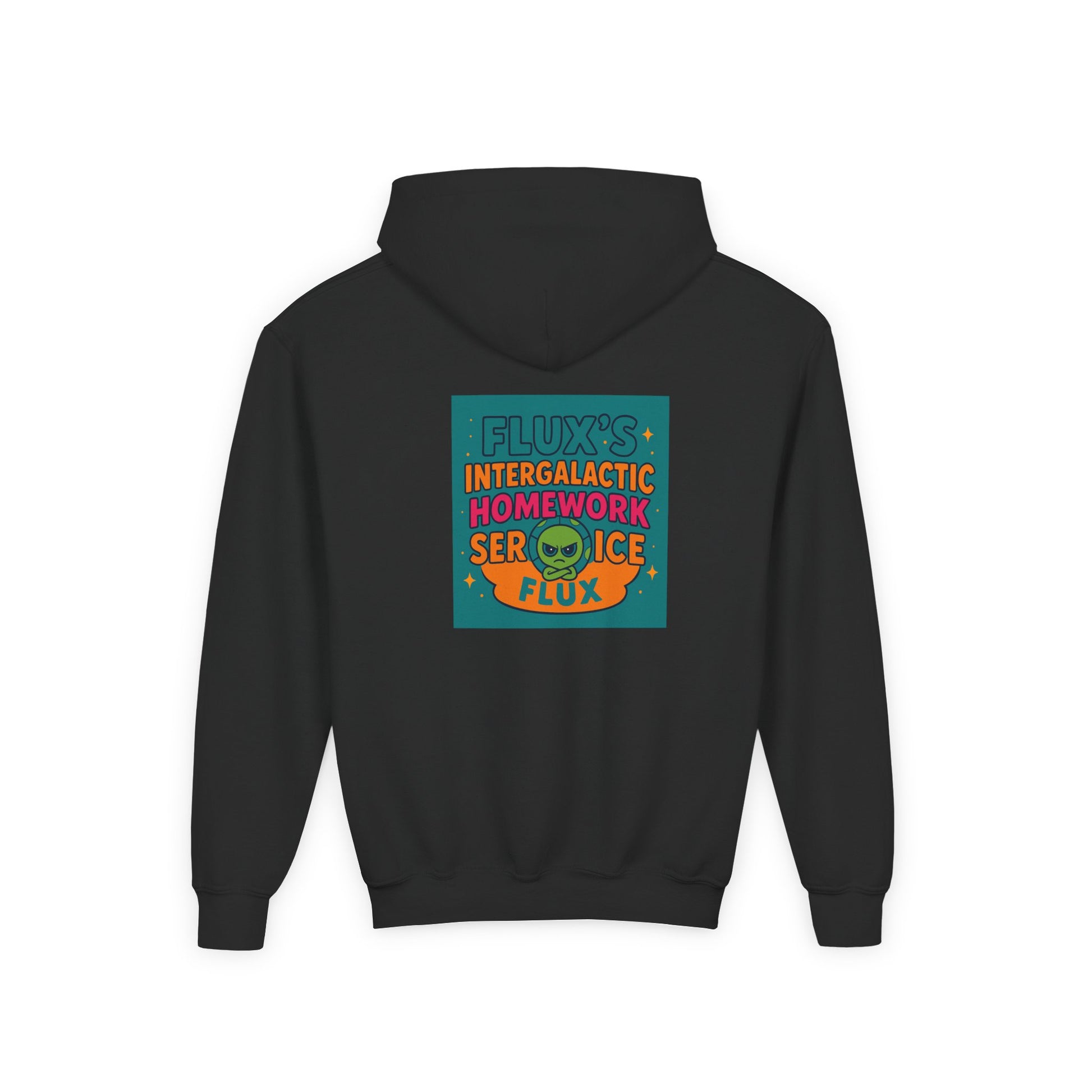 “Flux Alien Hoodie - I Left My Homework on Jupiter”