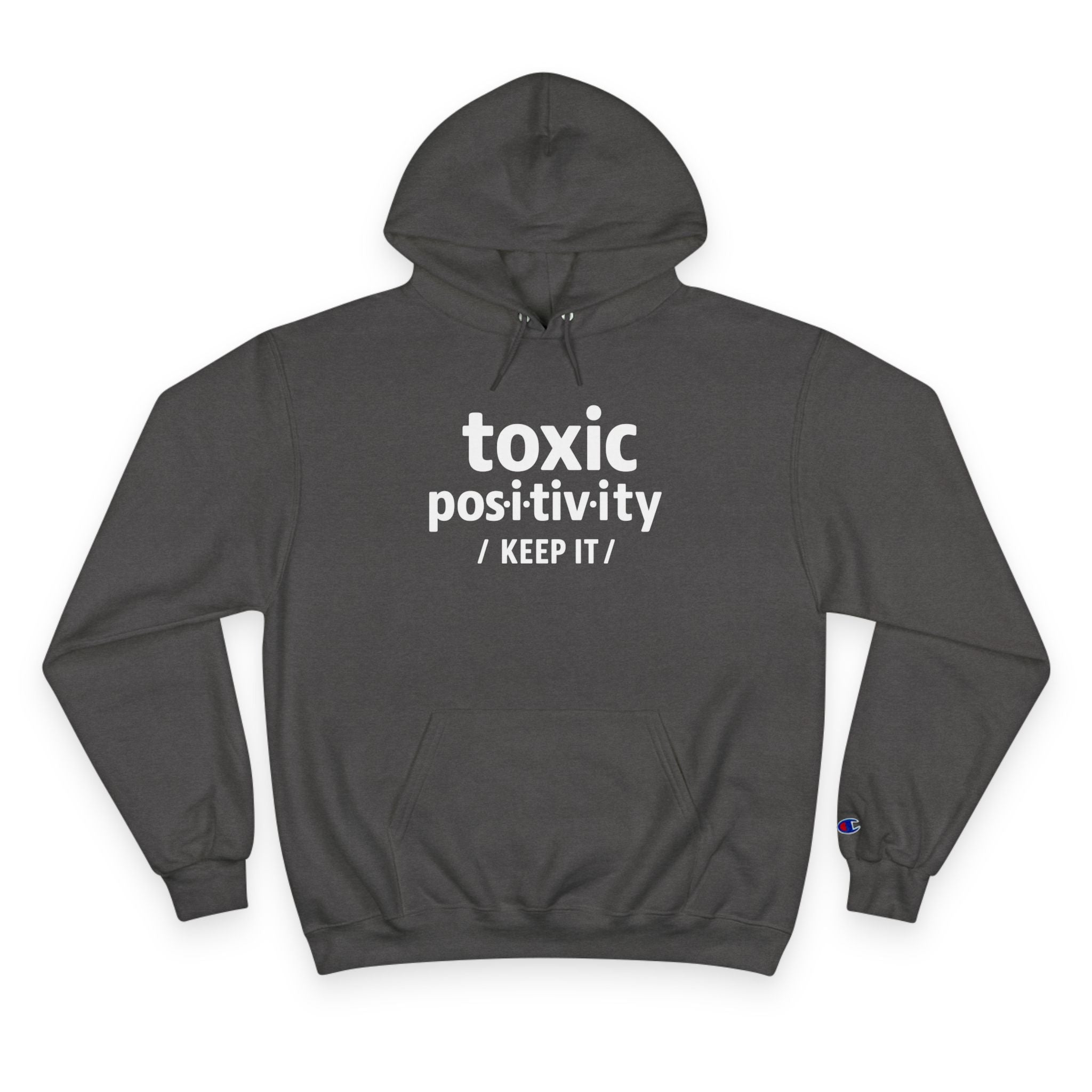 “You Don’t Know the Struggle” Anti-Toxic Positivity Hoodie for Caregivers