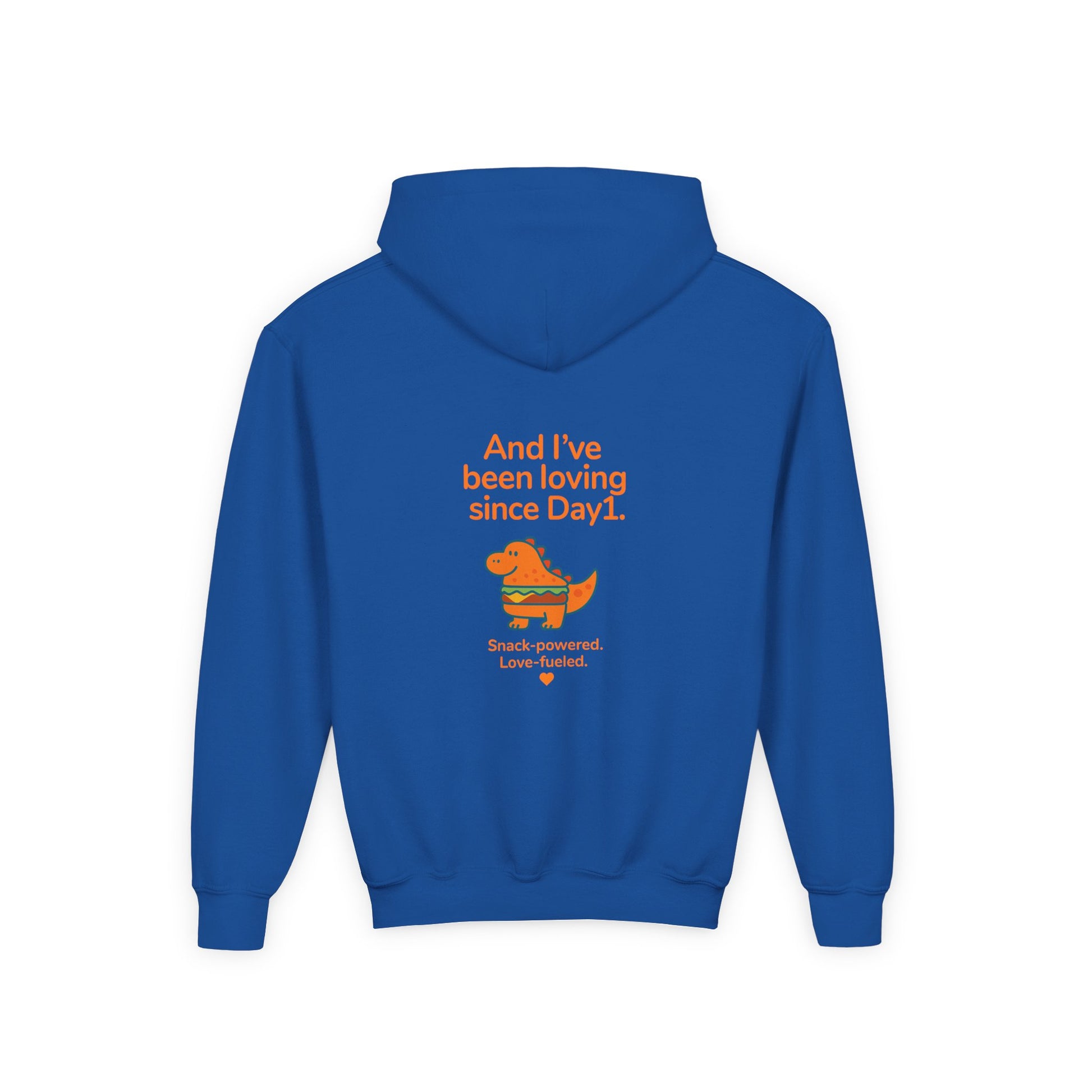 “Rawrie Dinosaur Youth Hoodie - Rawr Means I Love You Kids Sweatshirt”