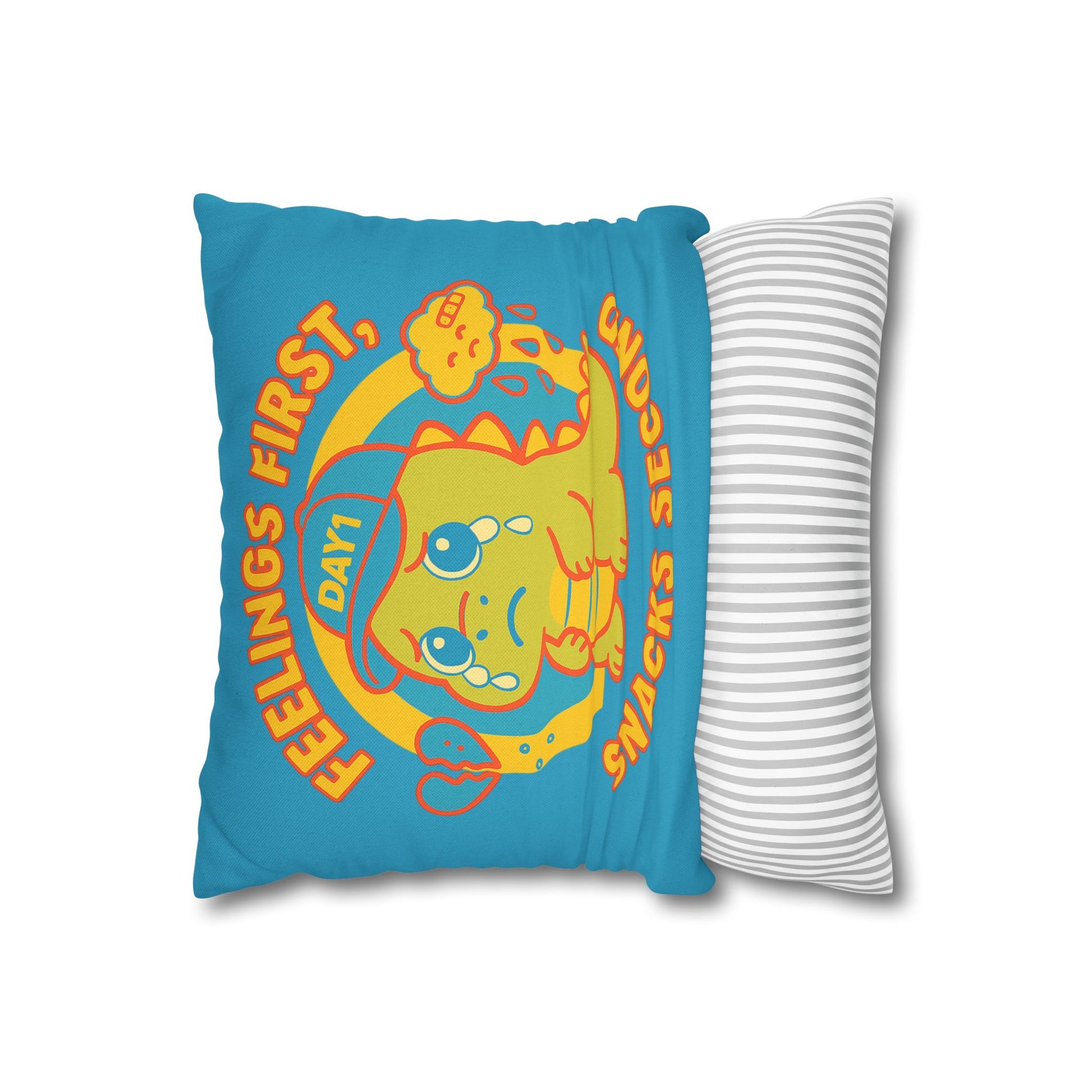 “Weepy Rex Feelings First Dinosaur Pillowcase”
