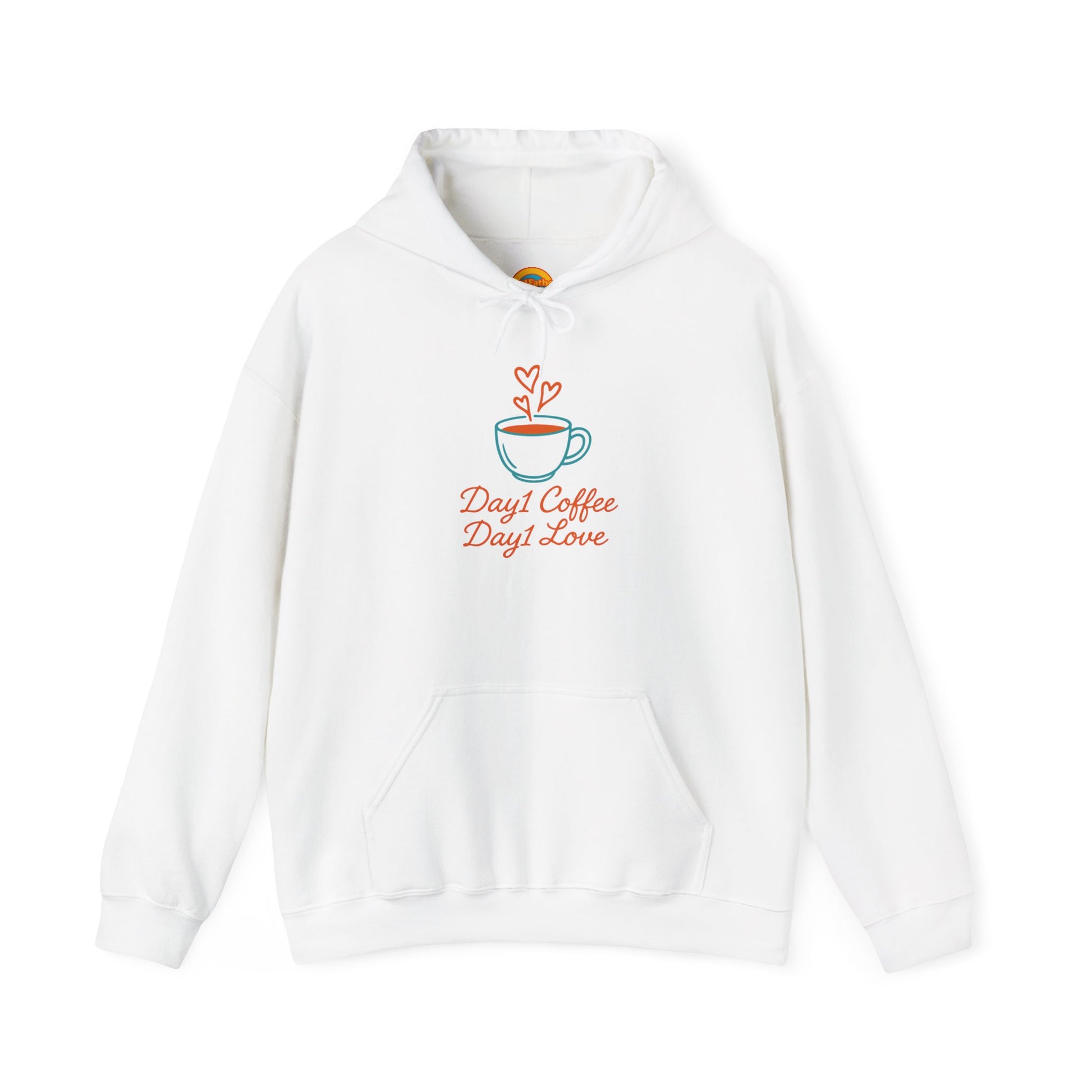 “Day1 Coffee Love Hoodie - Cozy Sweatshirt”