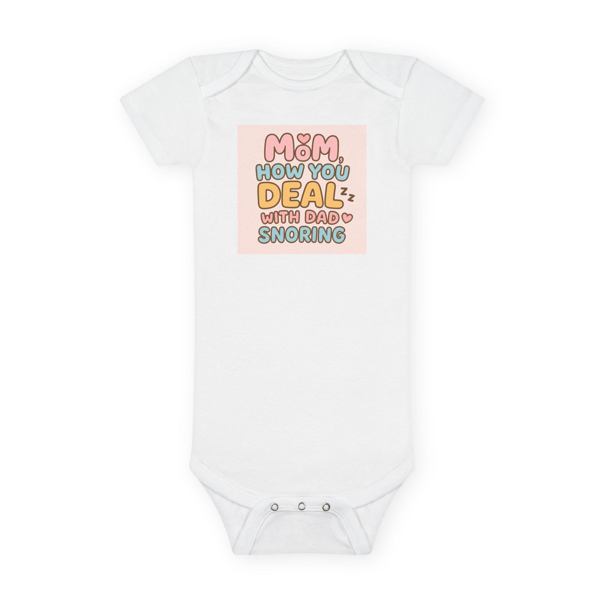 Baby Onesie- Dad Snoring