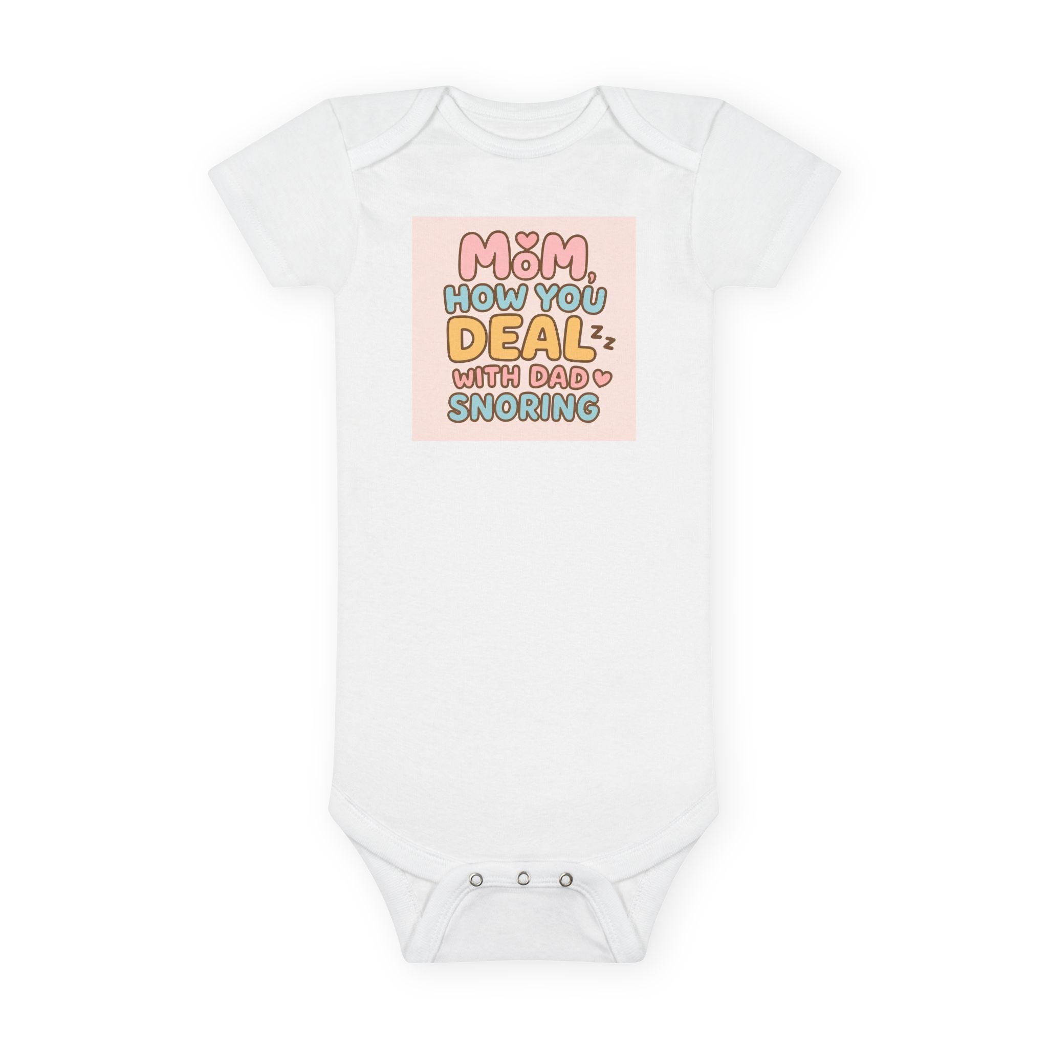 Baby Onesie- Dad Snoring