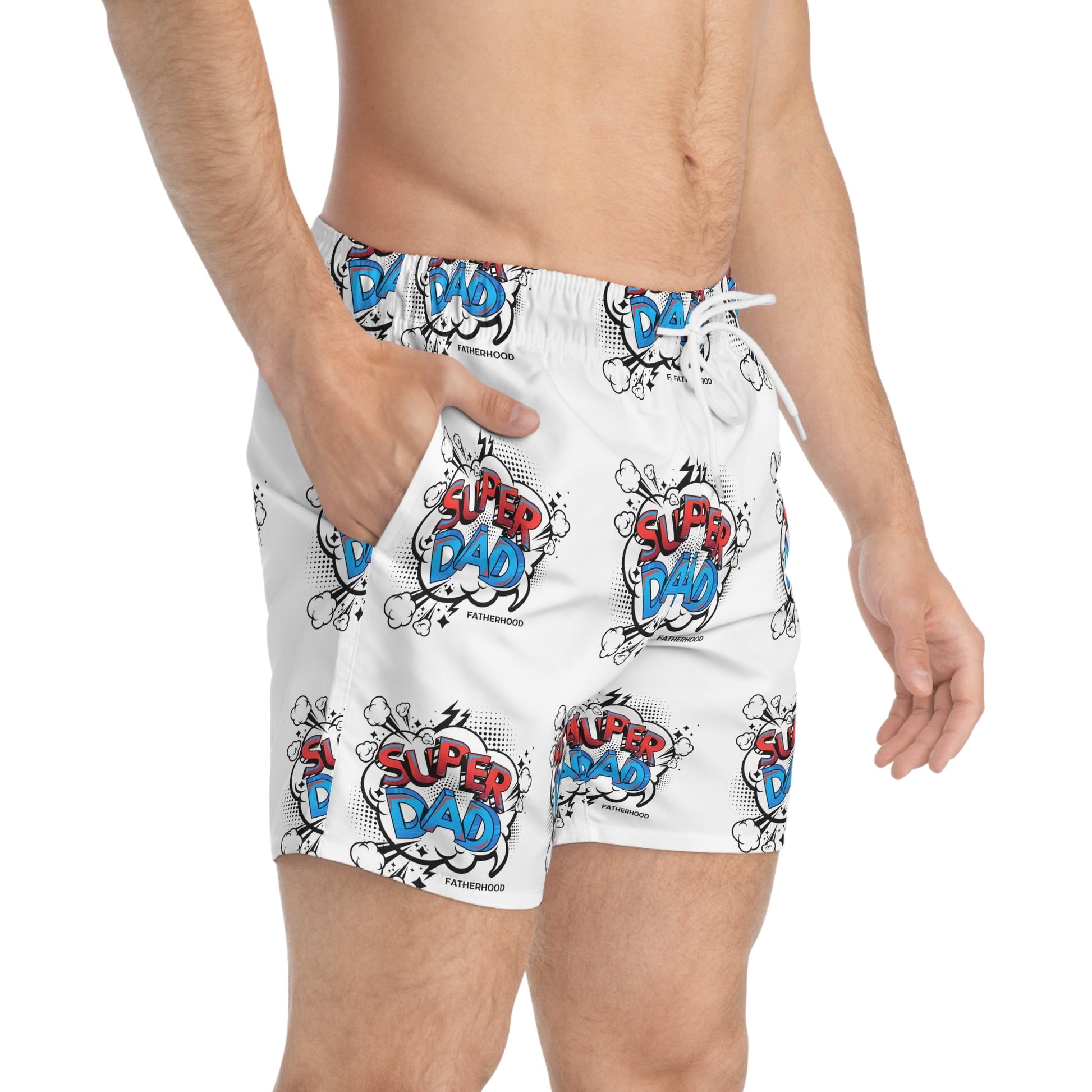 Swim Trunks- Super Dad