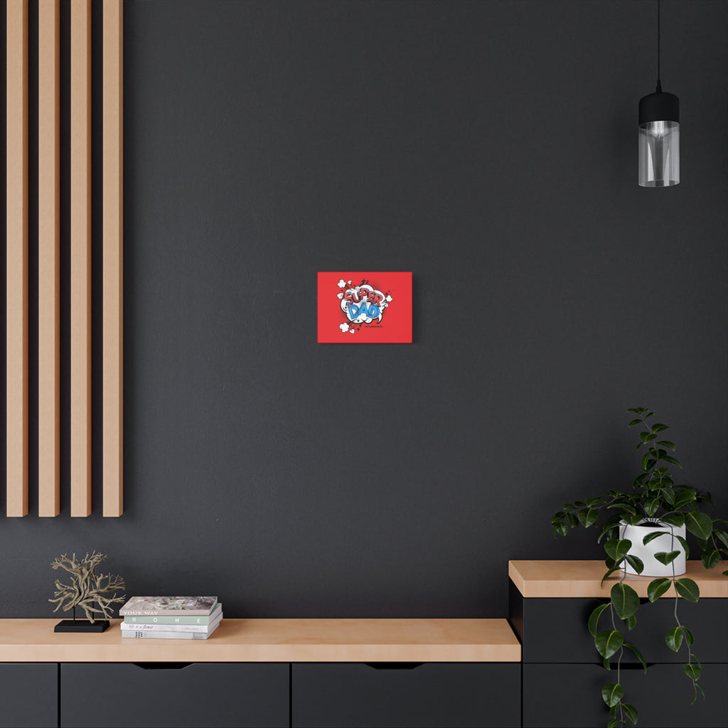 Canvas Wall Art- Super Dad