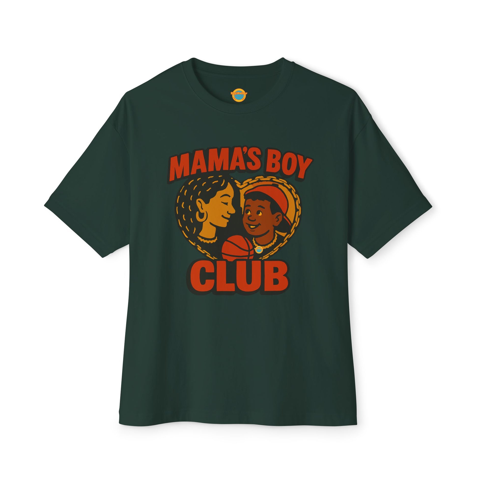 Oversized Tee Mama's Boy Club Unisex Shirt