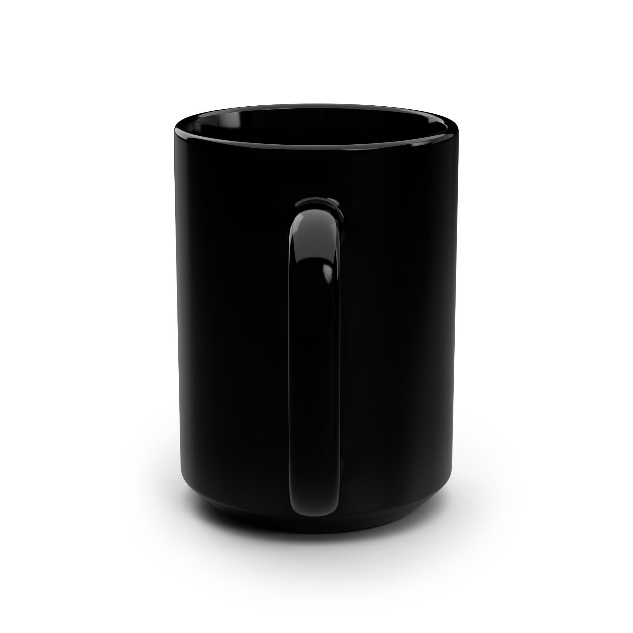 Inspirational Black Mug, 15oz Coffee