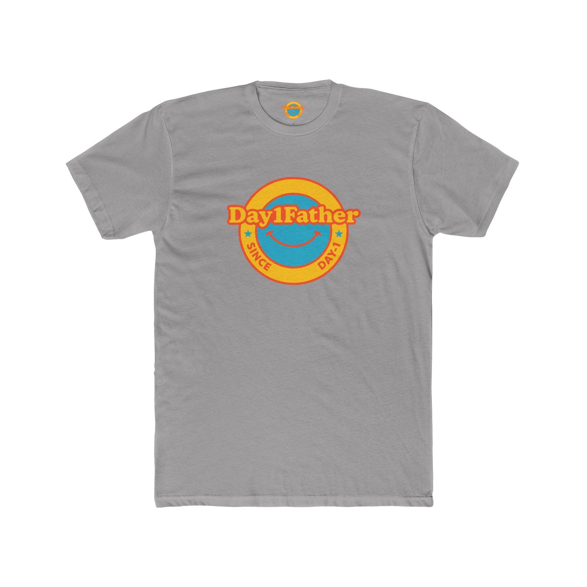 Cotton Tee - Day1father Branded Unisex Crew Neck T-Shirt