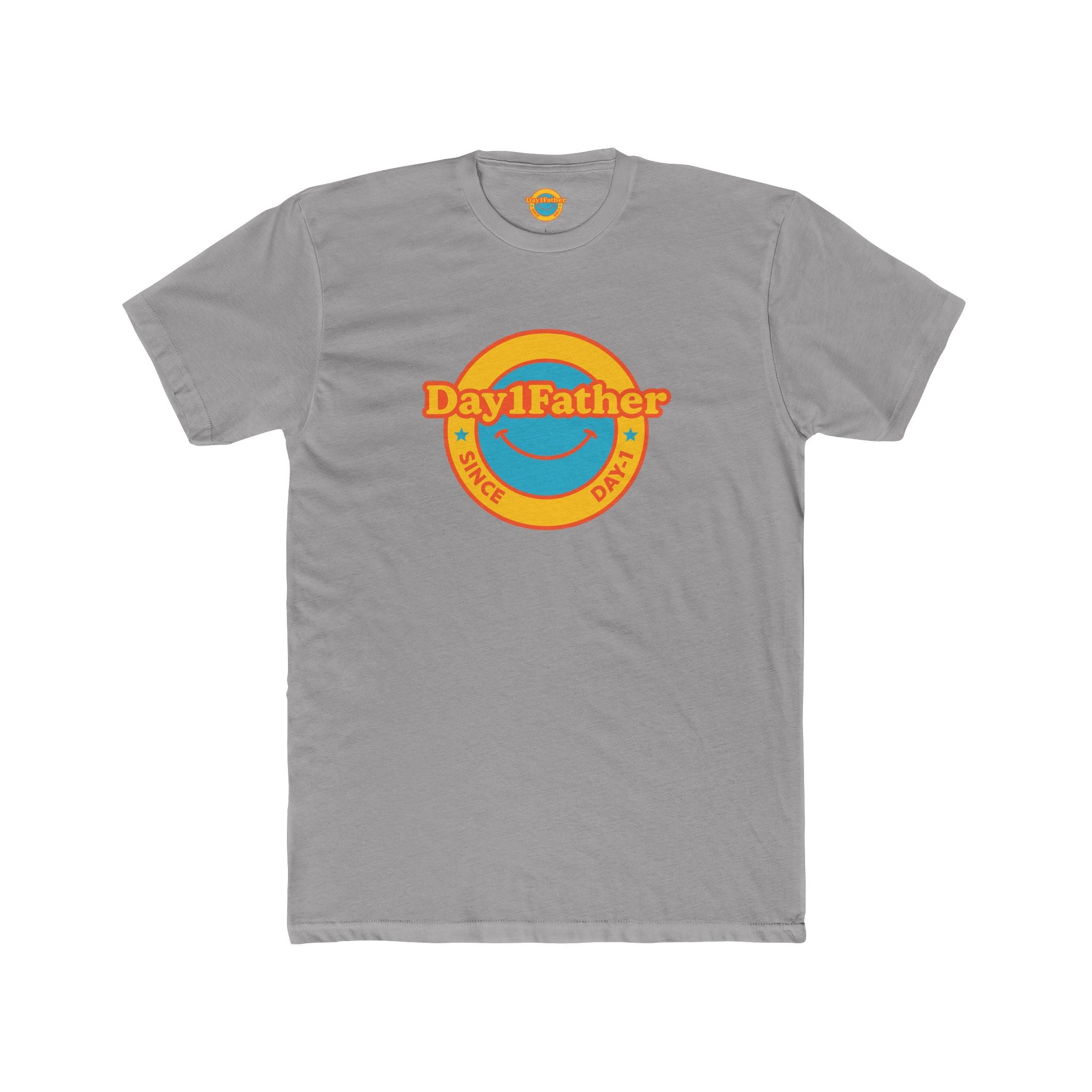 Cotton Tee - Day1father Branded Unisex Crew Neck T-Shirt