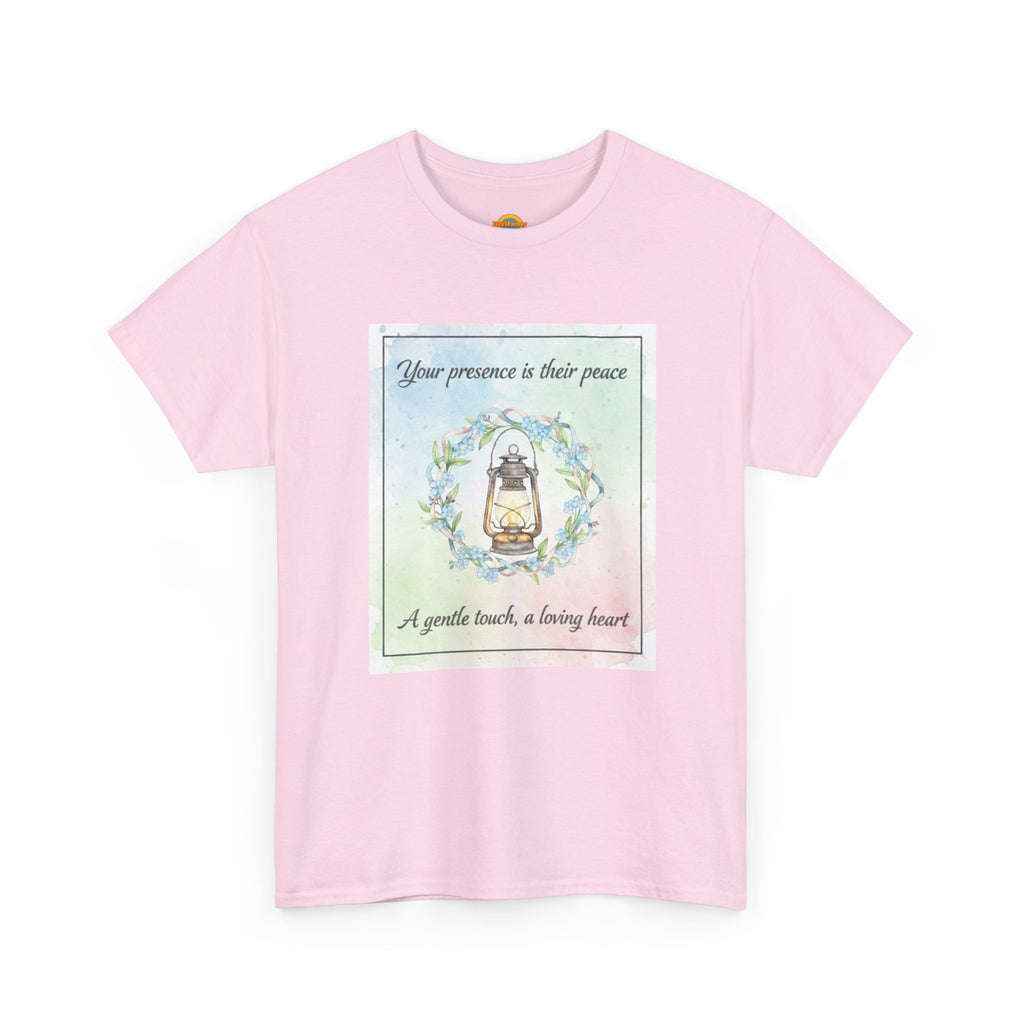 “Caregiver Shirt | Your Presence Is Their Peace”