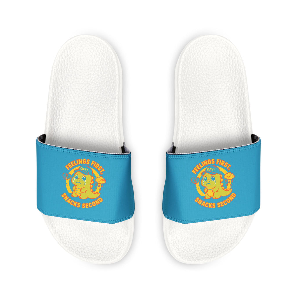 Weepy Rex Feelings First Youth Sandals - Kids Removable Strap Slides