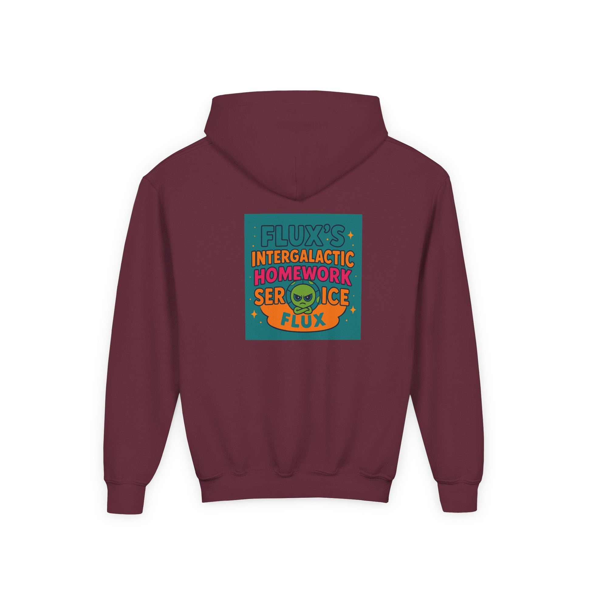 “Flux Alien Hoodie - I Left My Homework on Jupiter”