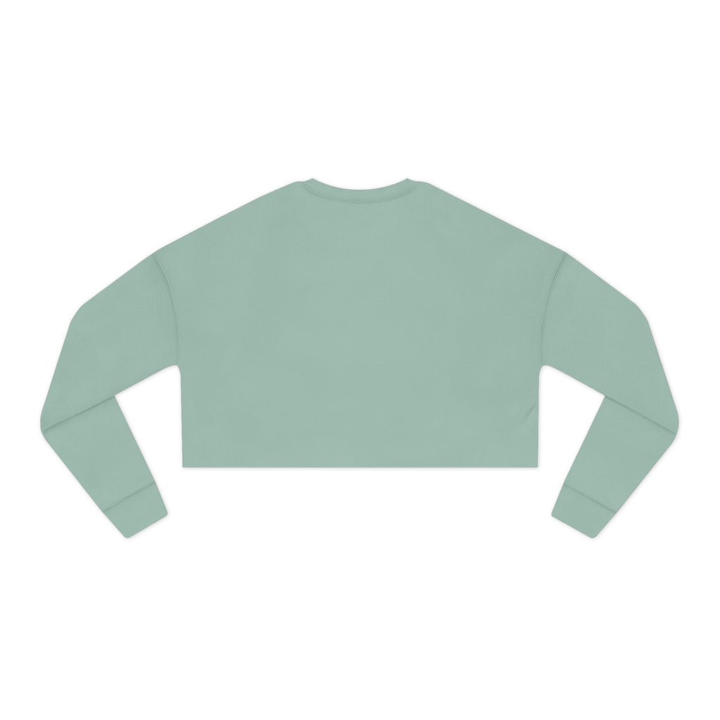 “Mom Magic Coffee Cropped Sweatshirt - Soft & Stylish”