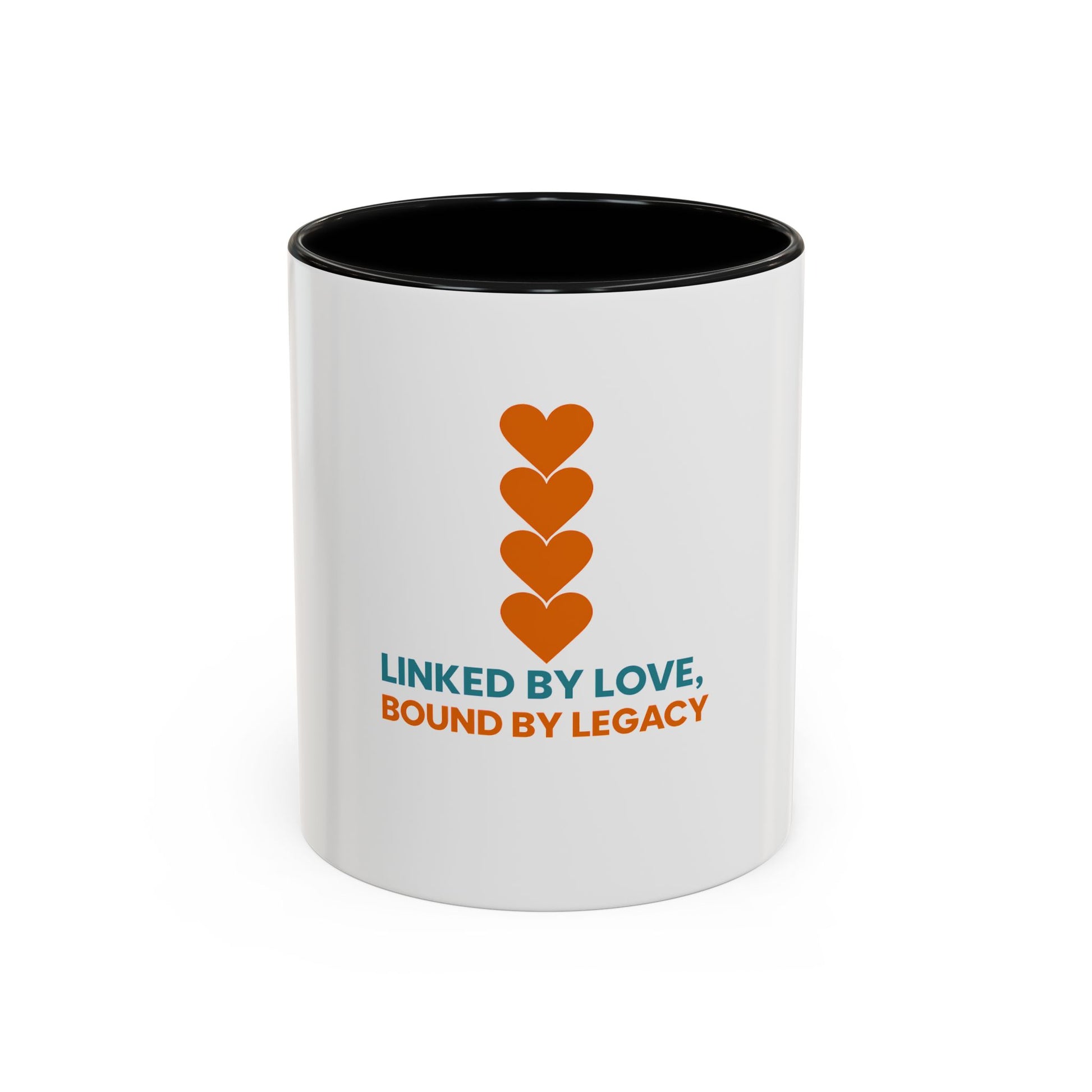 “Day1Family Linked by Love Accent Mug”