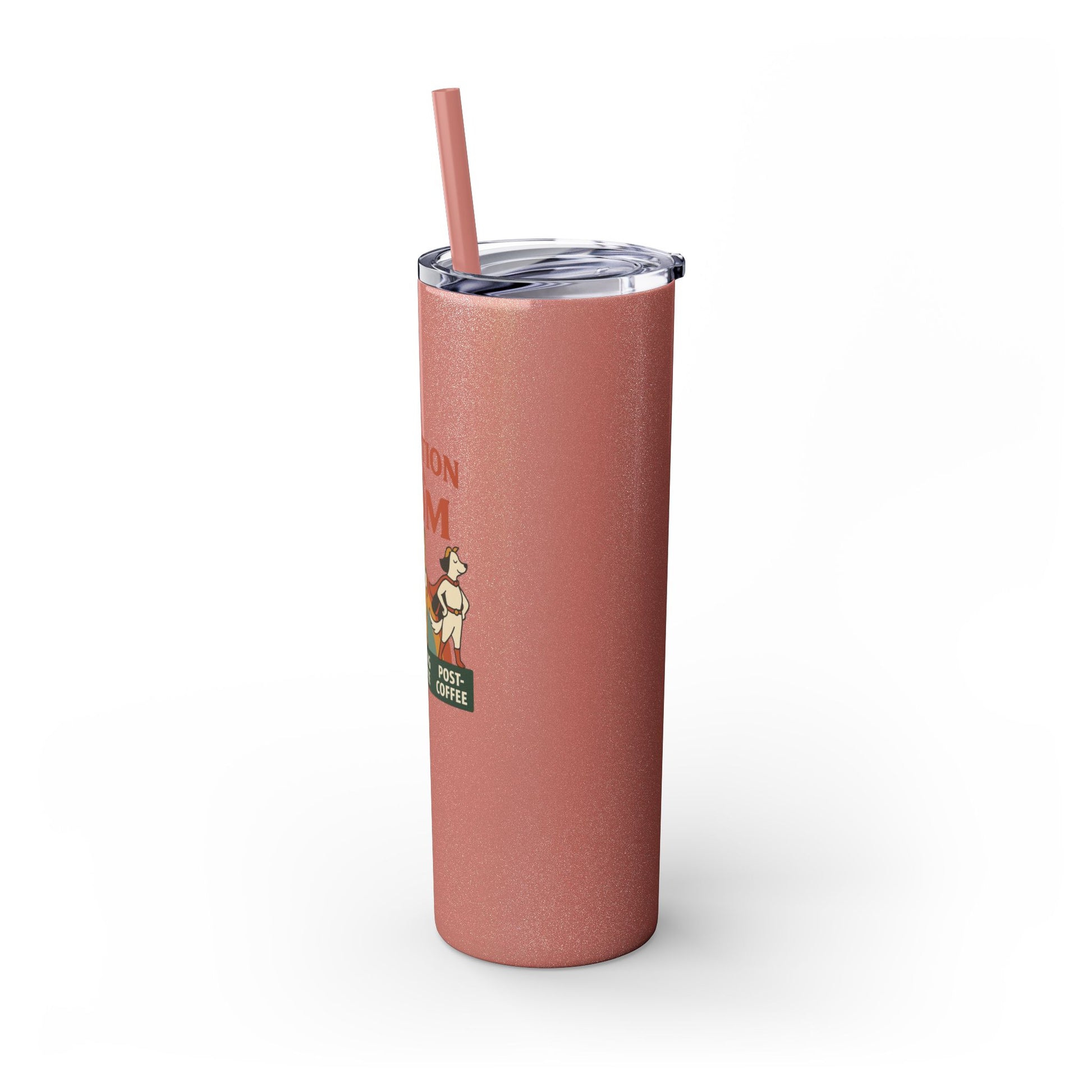 “Evolution of a Mom Glitter Tumbler - Funny Mom Life Skinny Tumbler 20oz”