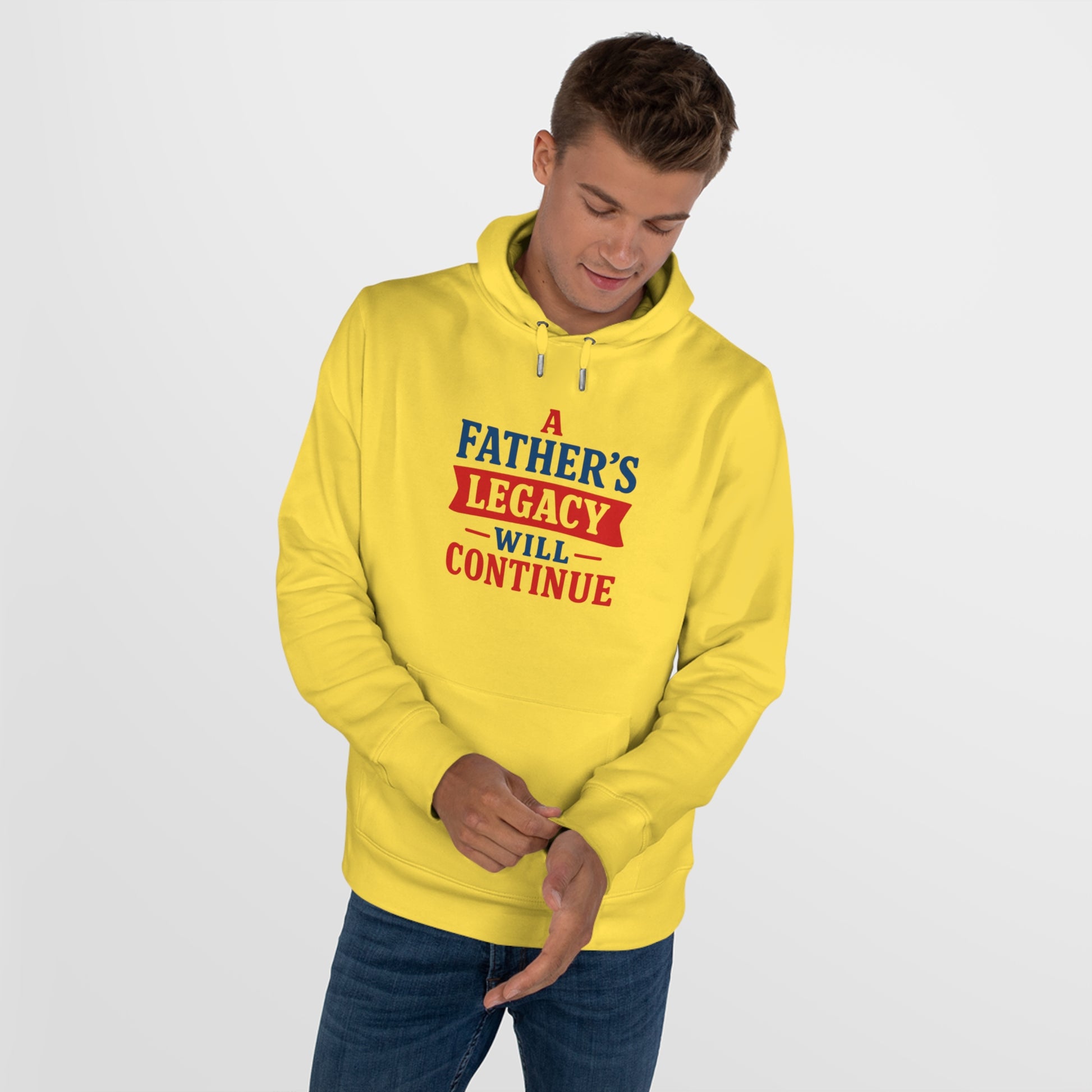 “Father’s Legacy Hoodie - Premium Cotton Sweatshirt for Dad”
