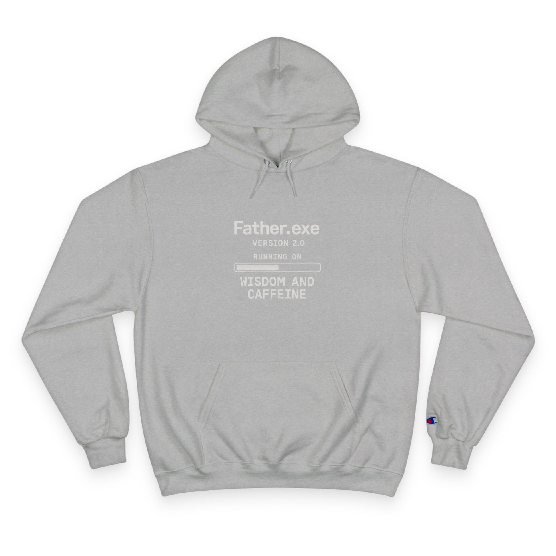 Father .exe Champion Hoodie - Funny Dad Programming Gift
