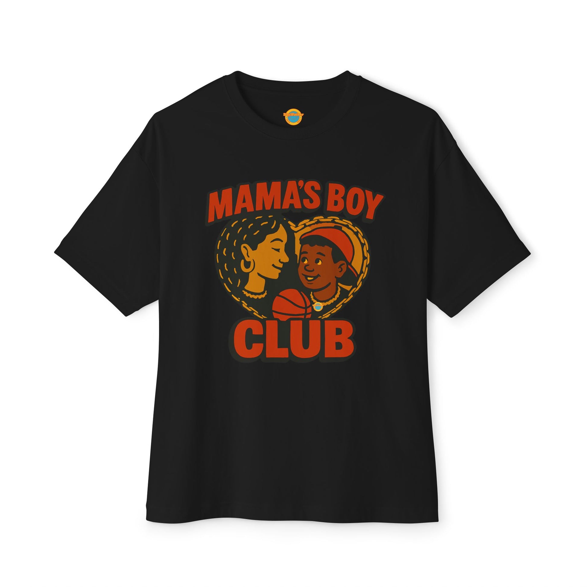 Oversized Tee Mama's Boy Club Unisex Shirt