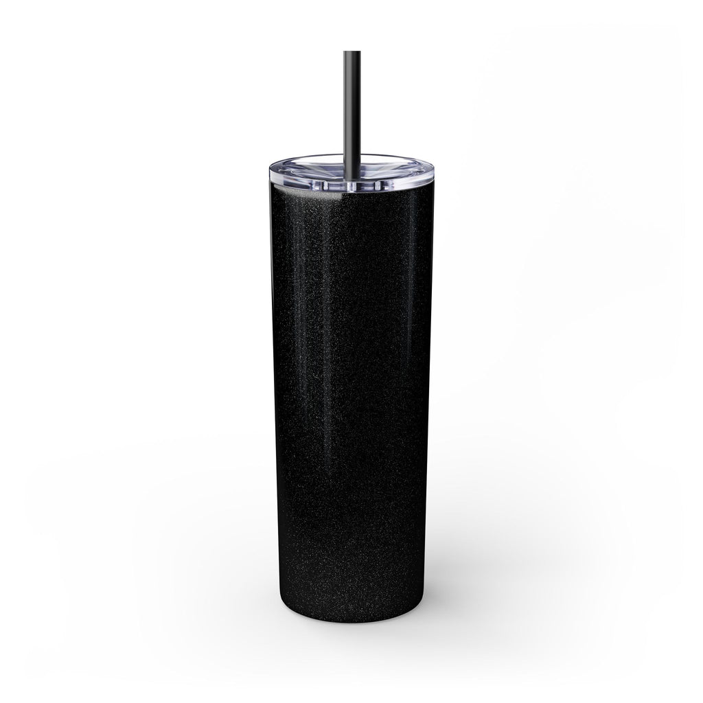 “Evolution of a Mom Glitter Tumbler - Funny Mom Life Skinny Tumbler 20oz”