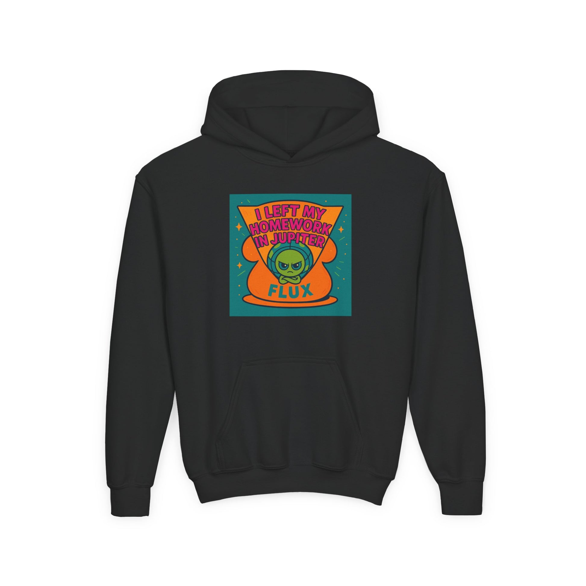 “Flux Alien Hoodie - I Left My Homework on Jupiter”
