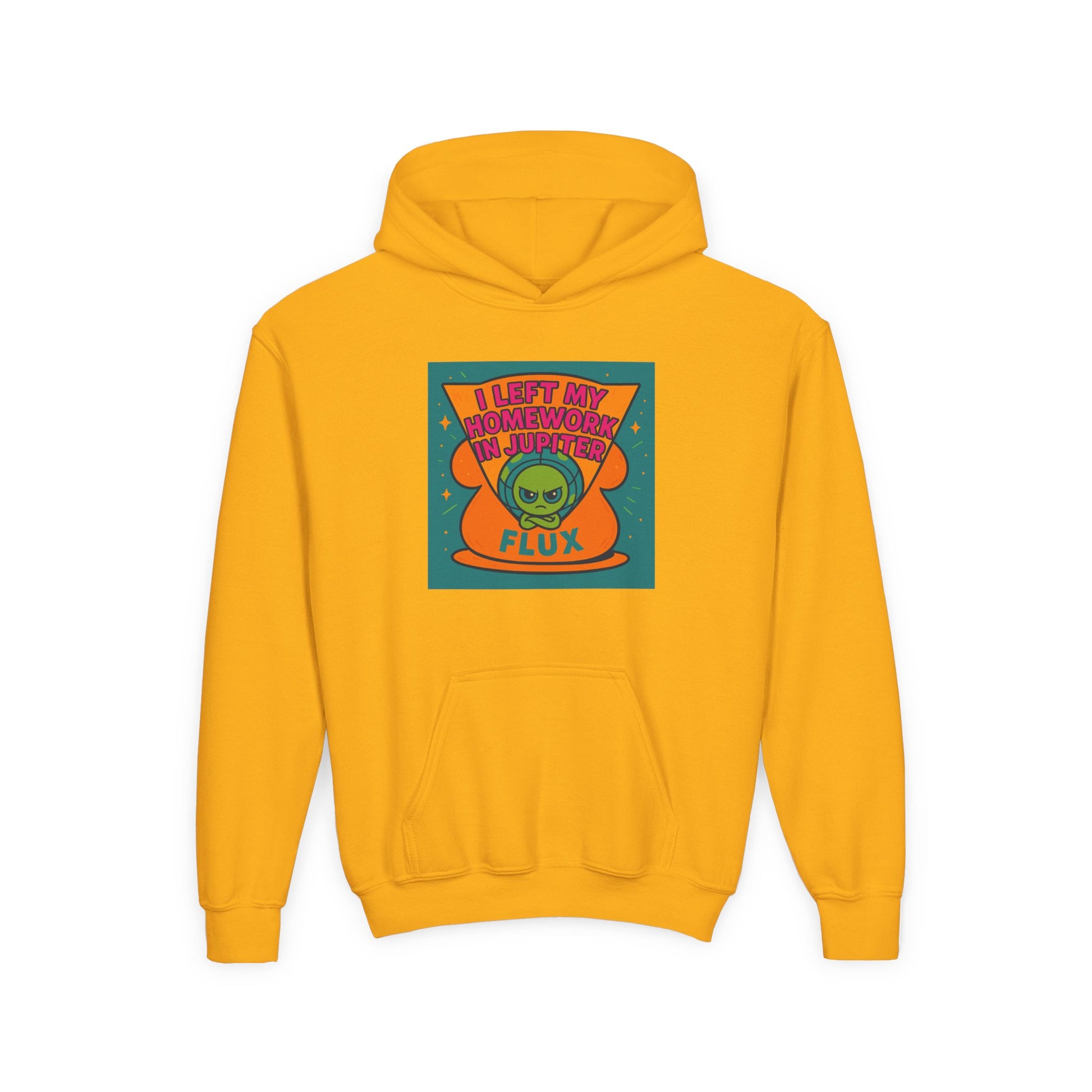 “Flux Alien Hoodie - I Left My Homework on Jupiter”