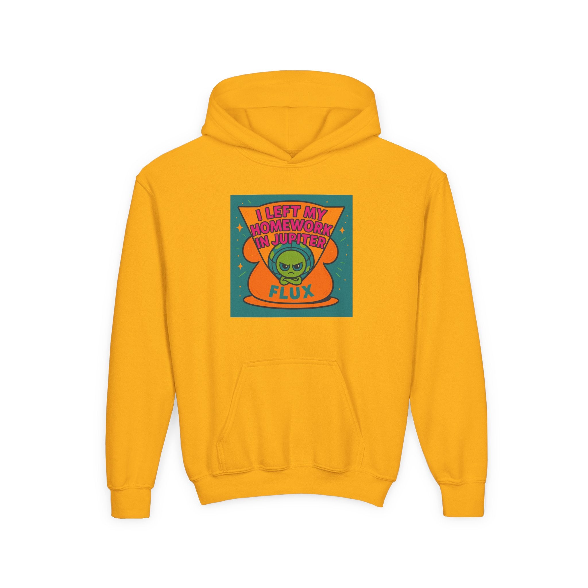 “Flux Alien Hoodie - I Left My Homework on Jupiter”