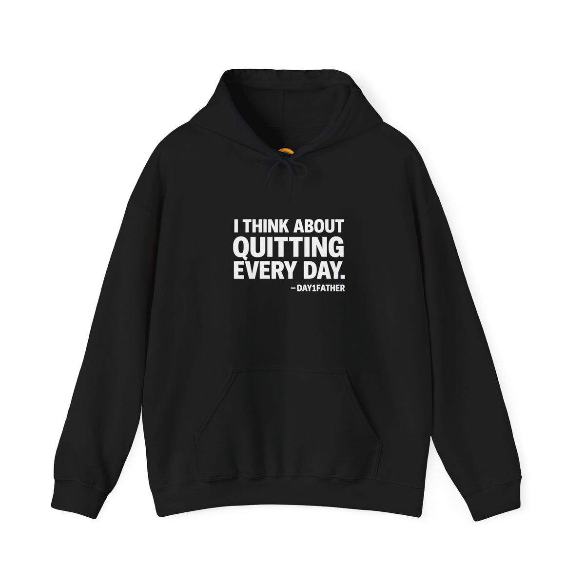 Gift For Exhausted Caregivers | I Think About Quitting Every Day Hoodie | Anti-Toxic Positivity