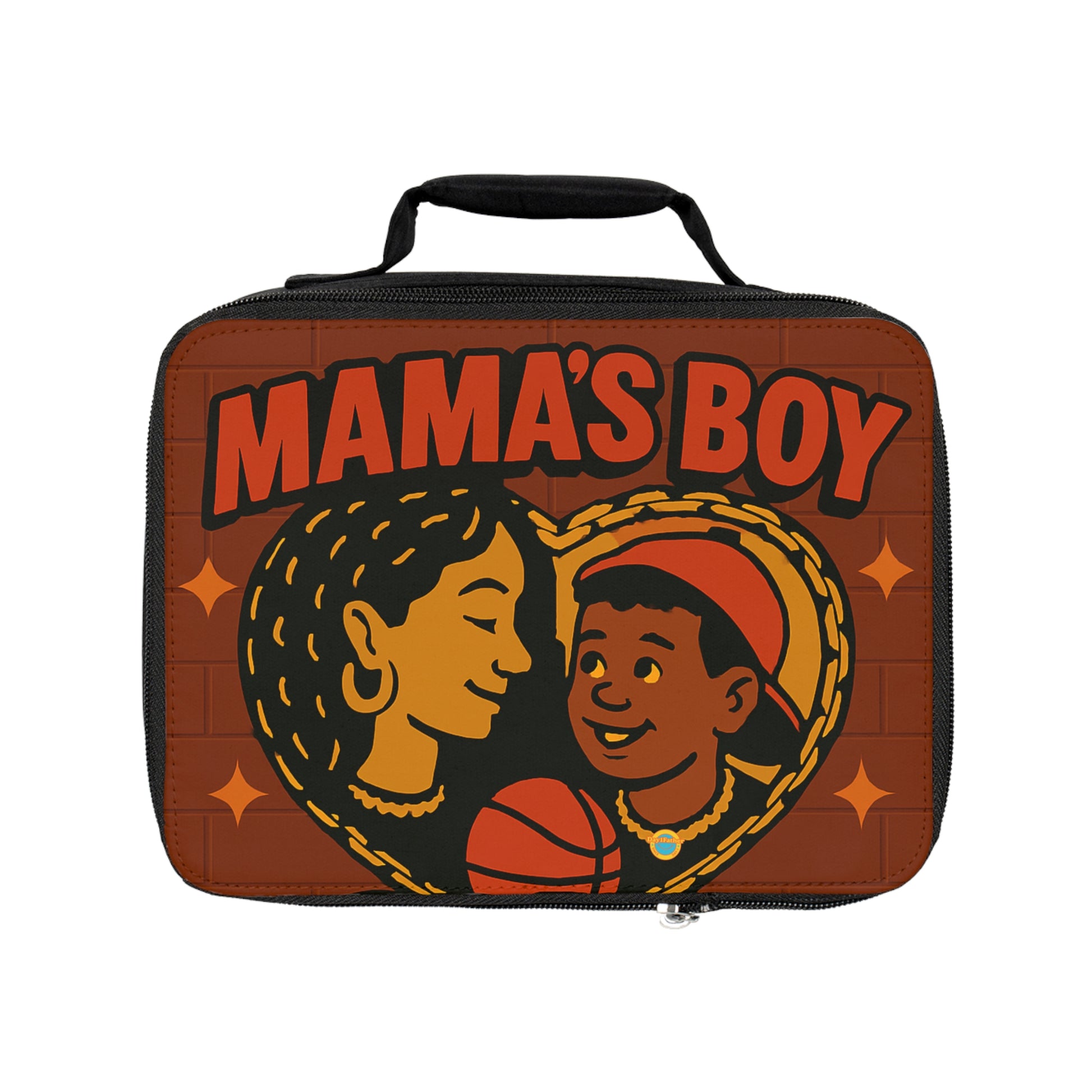 Mama's Boy Club Lunch Bag - Stylish Insulated Bag for School, Work, Picnics, or Outdoors, Fun Kids Lunchbox, Gift for Moms and Sons