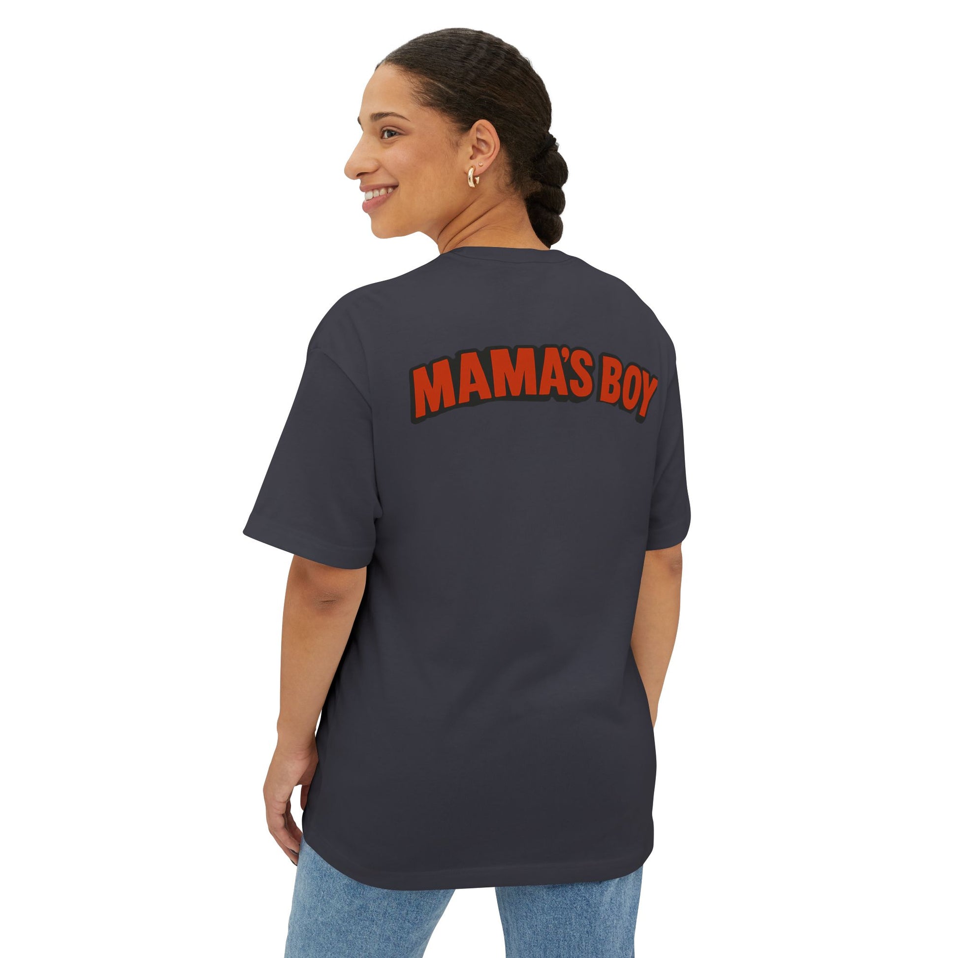 Oversized Tee Mama's Boy Club Unisex Shirt