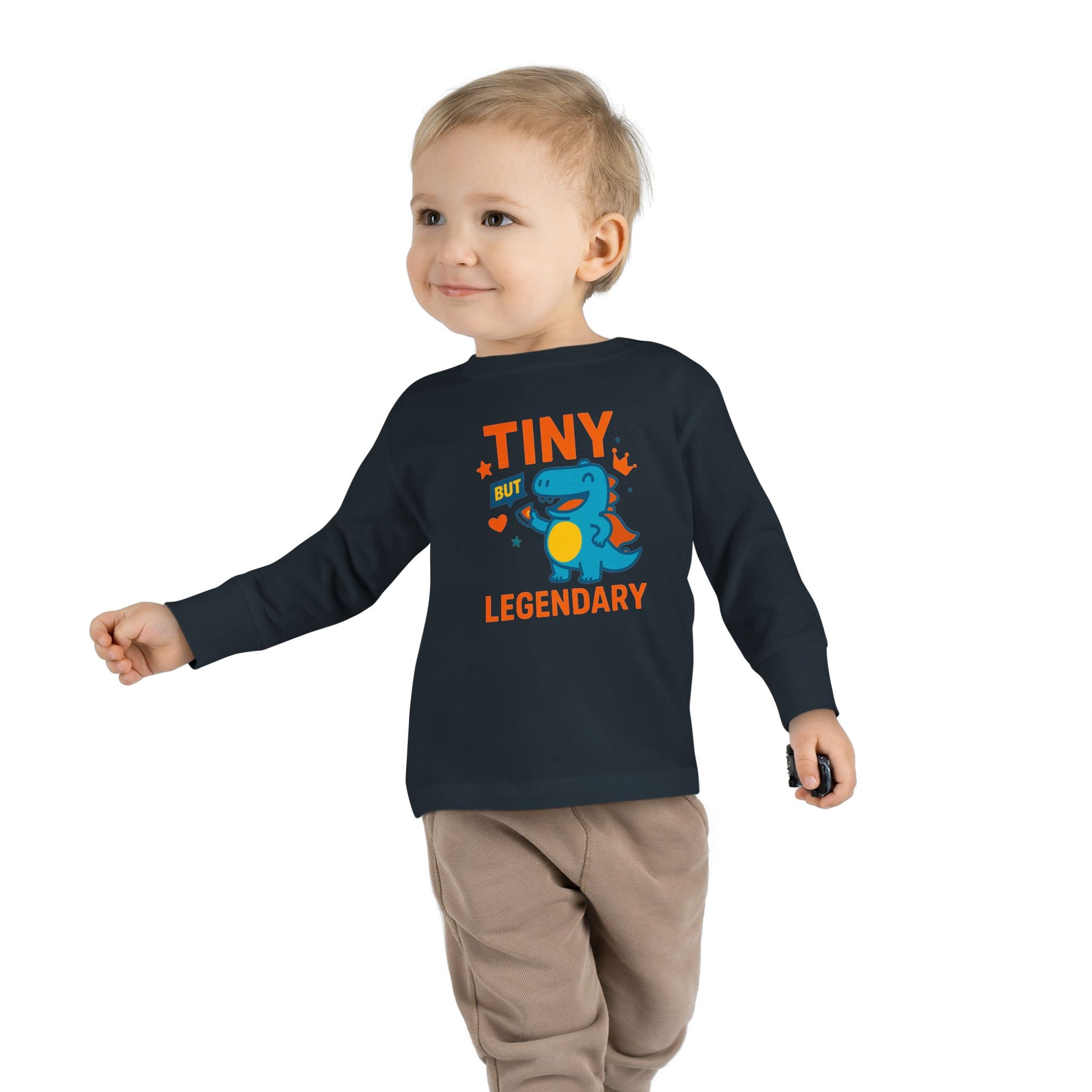 “Tiny but Legendary - Toddler Long Sleeve T-shirt”