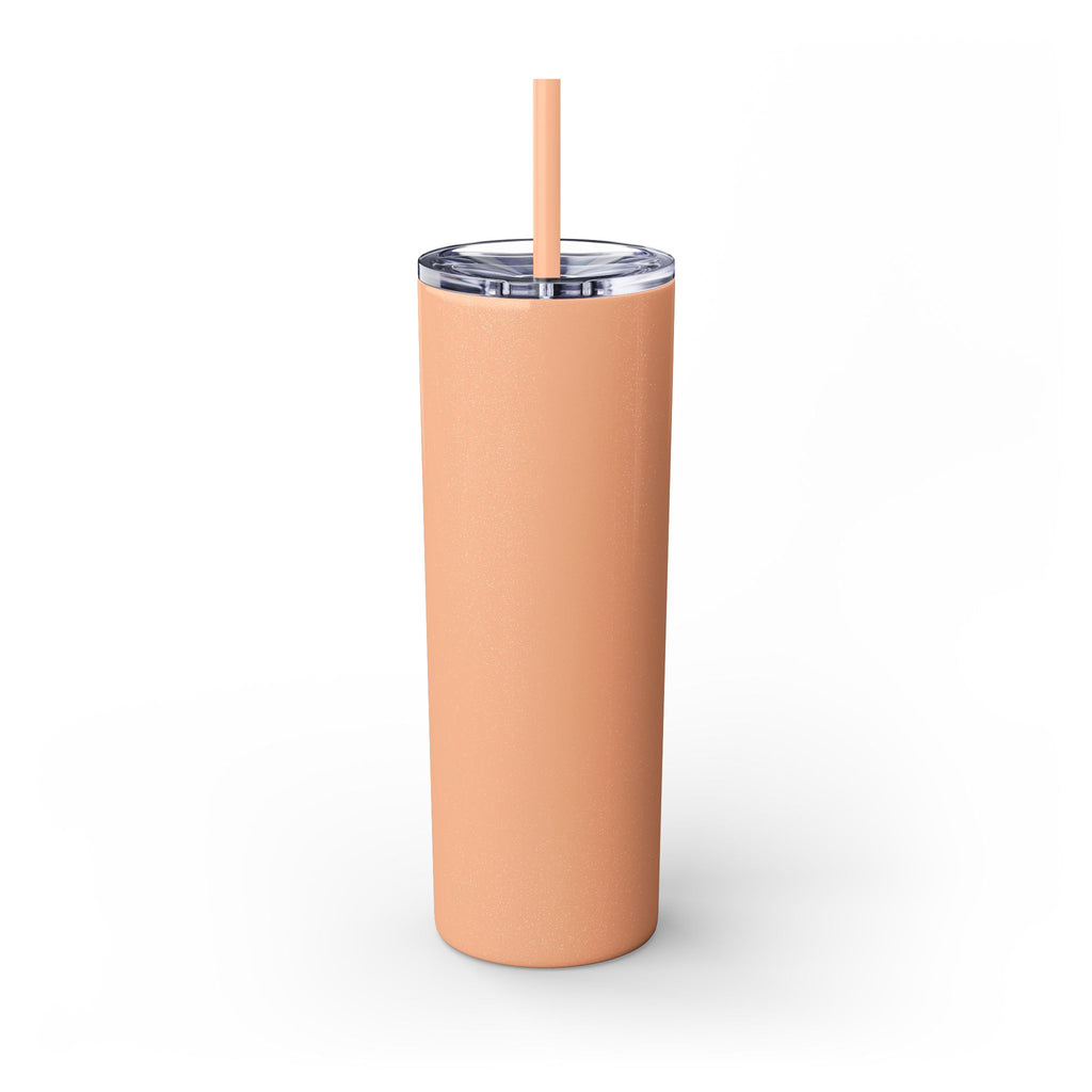 “Evolution of a Mom Glitter Tumbler - Funny Mom Life Skinny Tumbler 20oz”