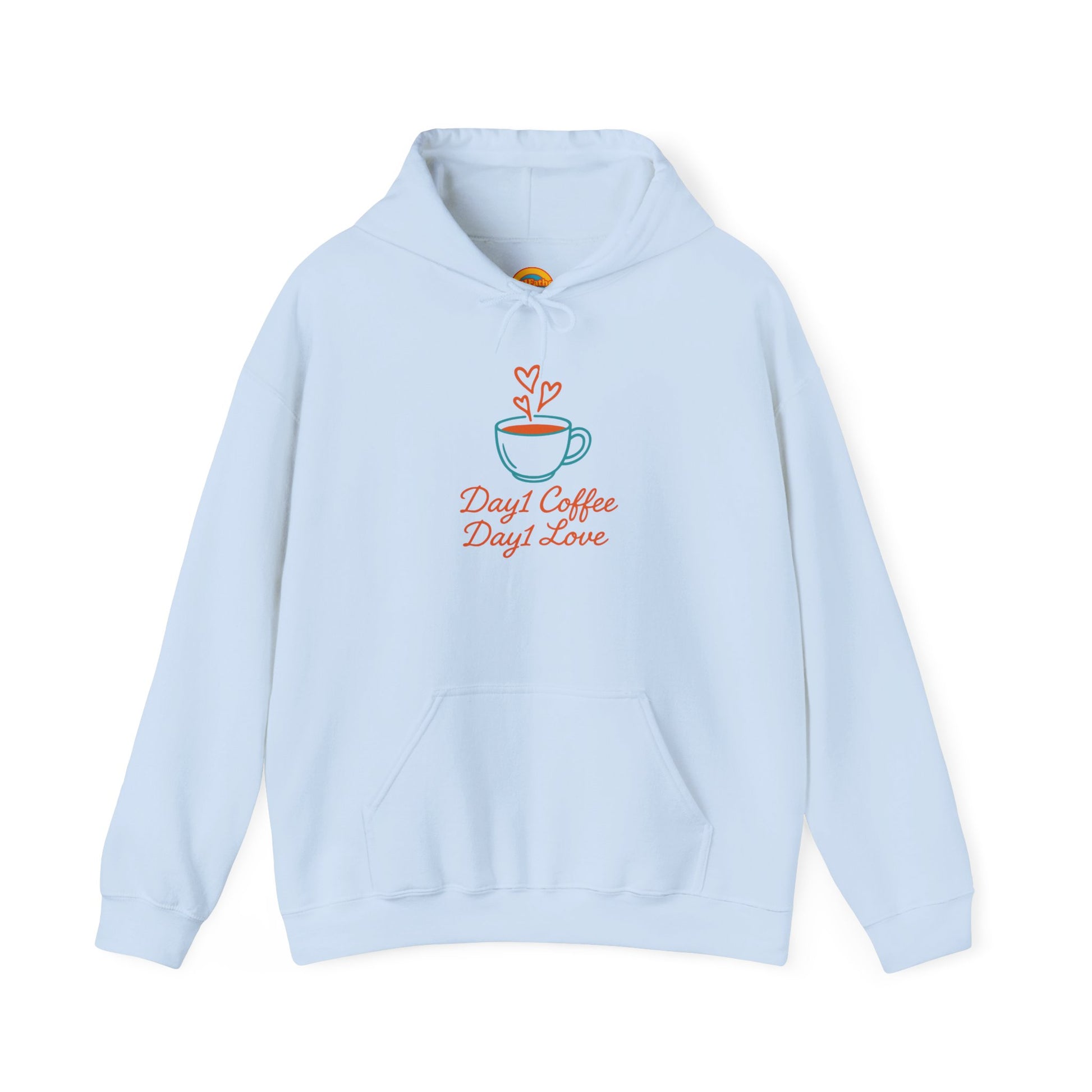 “Day1 Coffee Love Hoodie - Cozy Sweatshirt”