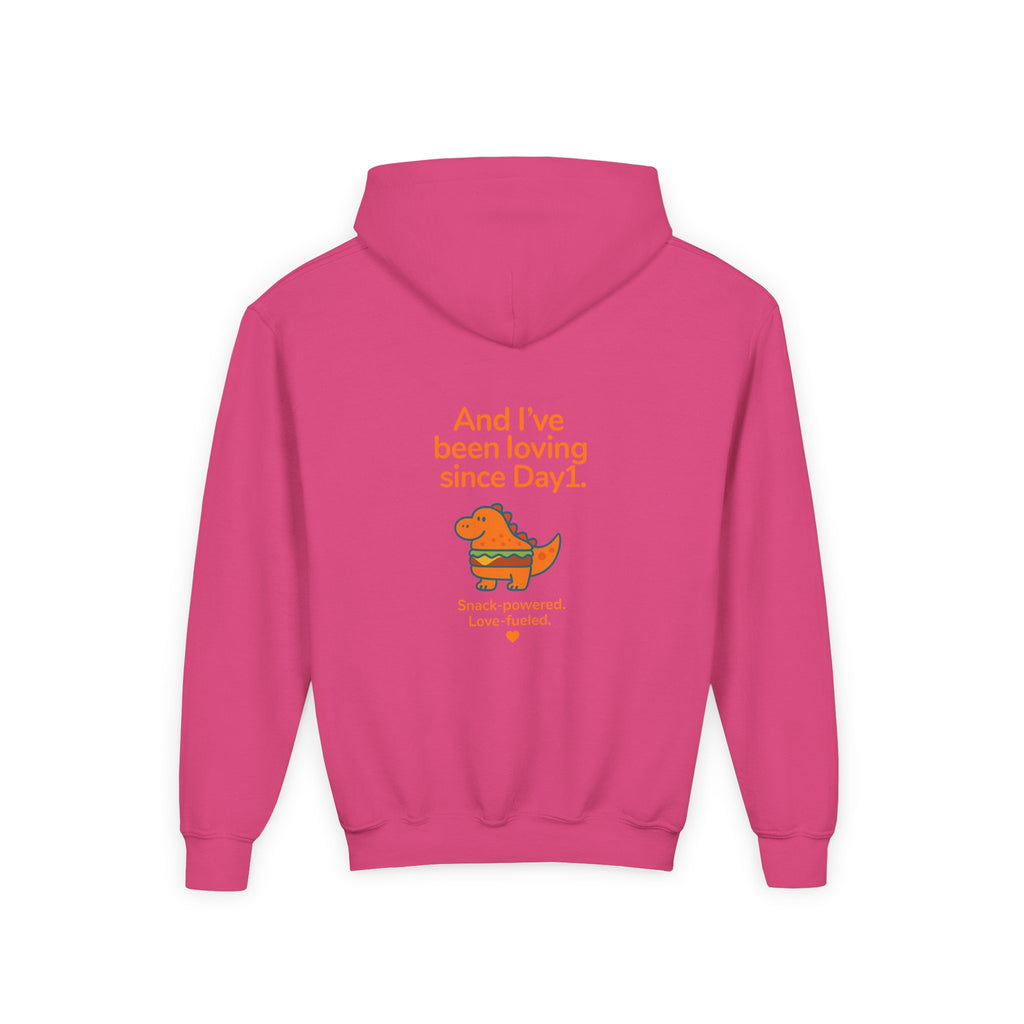 “Rawrie Dinosaur Youth Hoodie - Rawr Means I Love You Kids Sweatshirt”