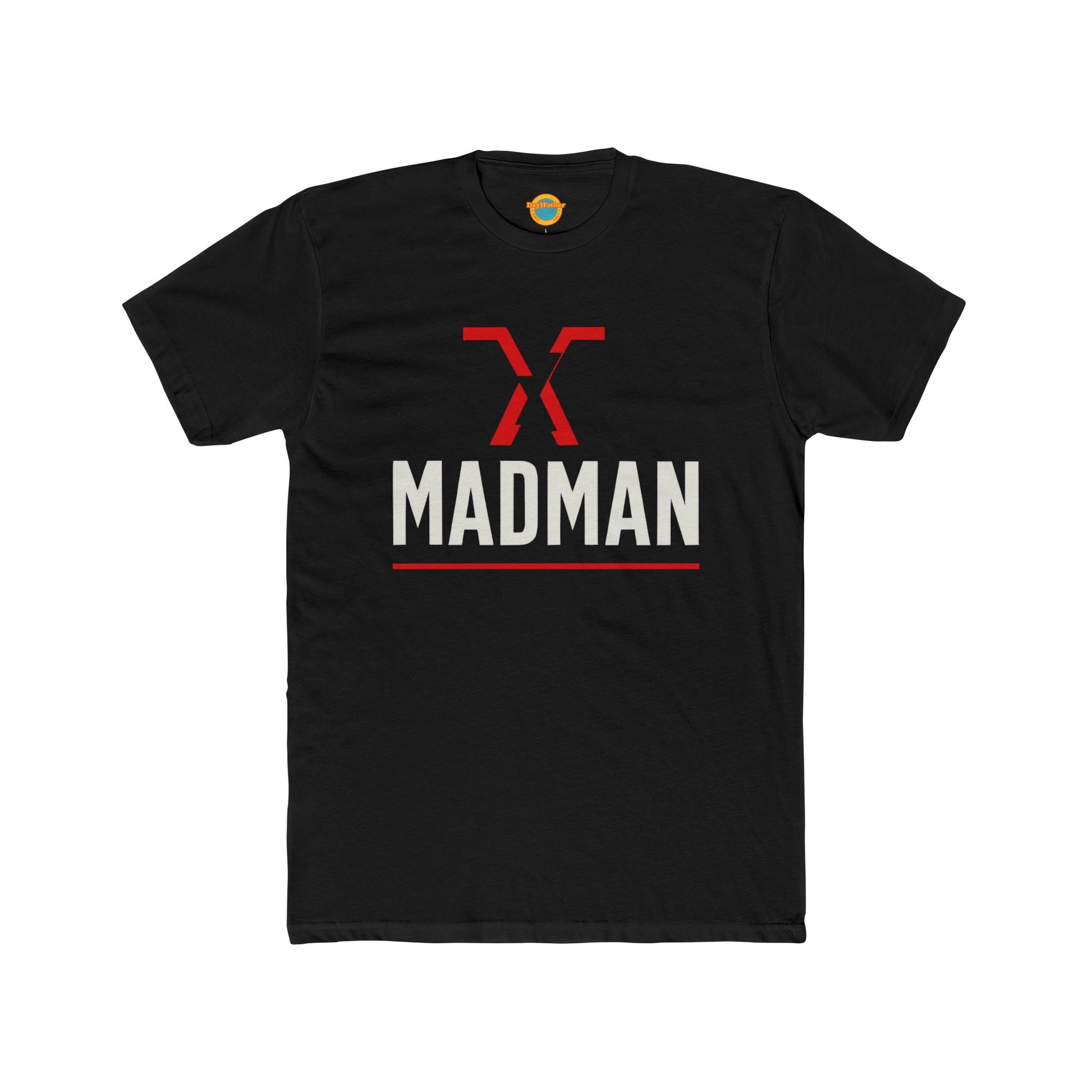Madman Graphic Unisex Cotton Crew Tee, Casual T-Shirt, Everyday Wear, Gift for Him, Statement Fashion, Summer Outing