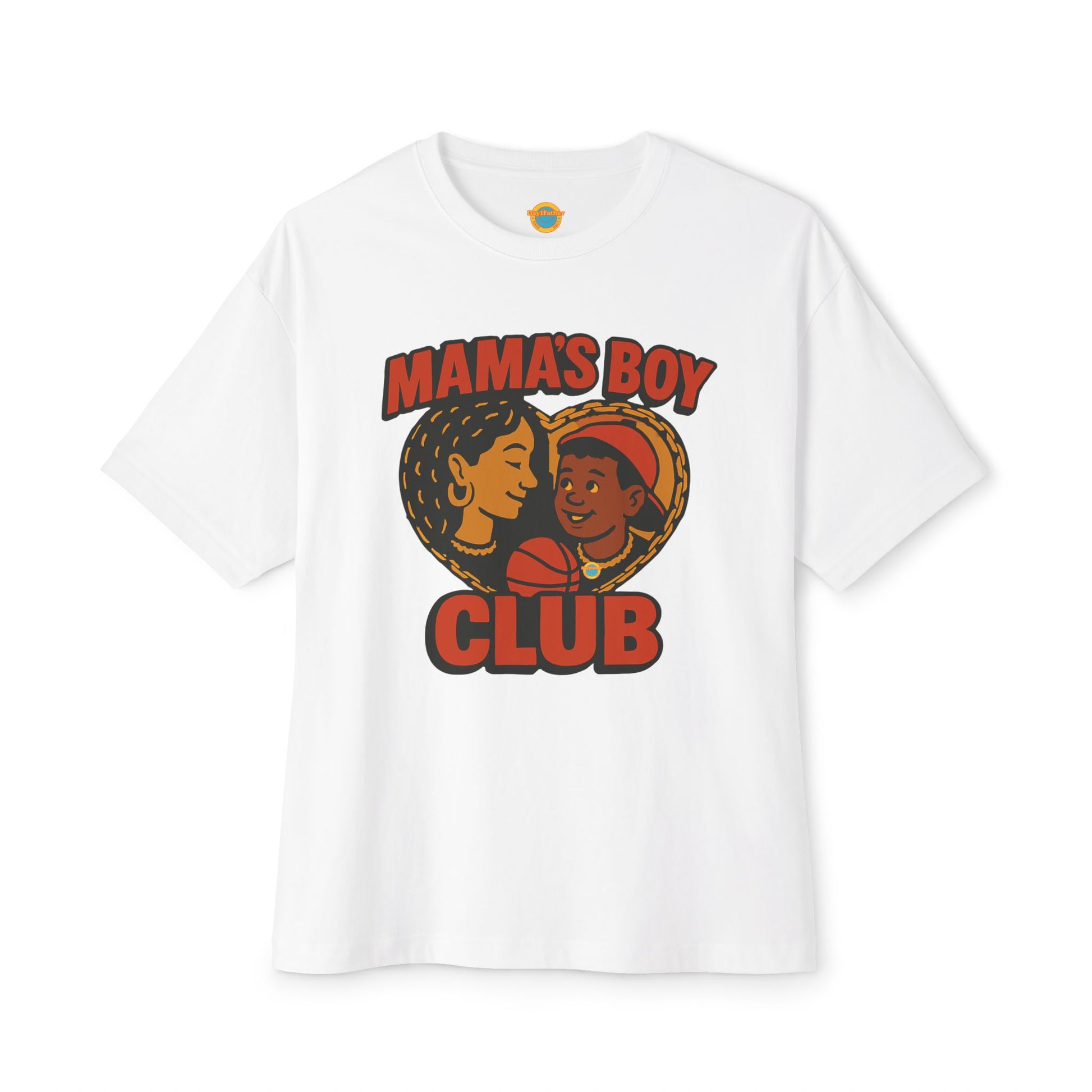 Oversized Tee Mama's Boy Club Unisex Shirt