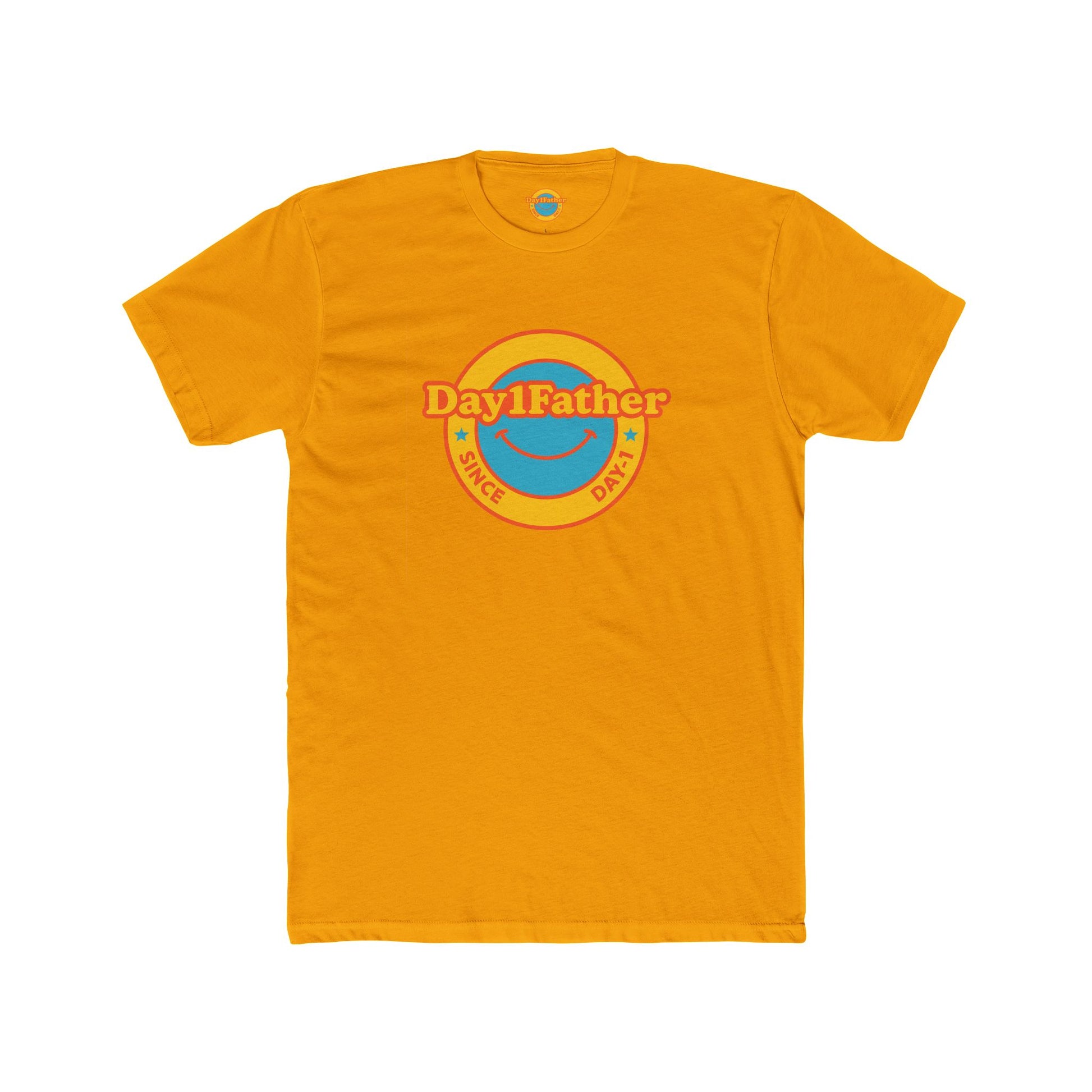 Cotton Tee - Day1father Branded Unisex Crew Neck T-Shirt