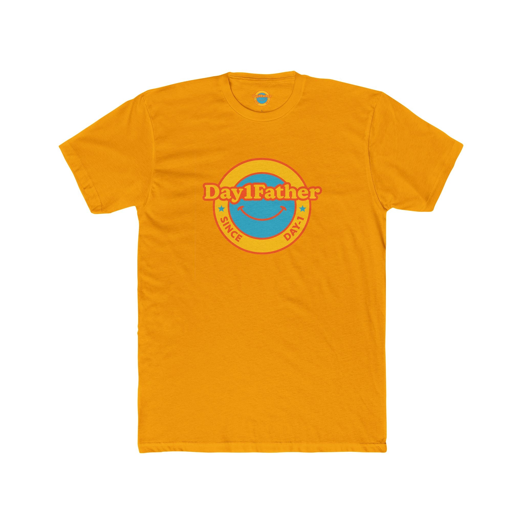 Cotton Tee - Day1father Branded Unisex Crew Neck T-Shirt
