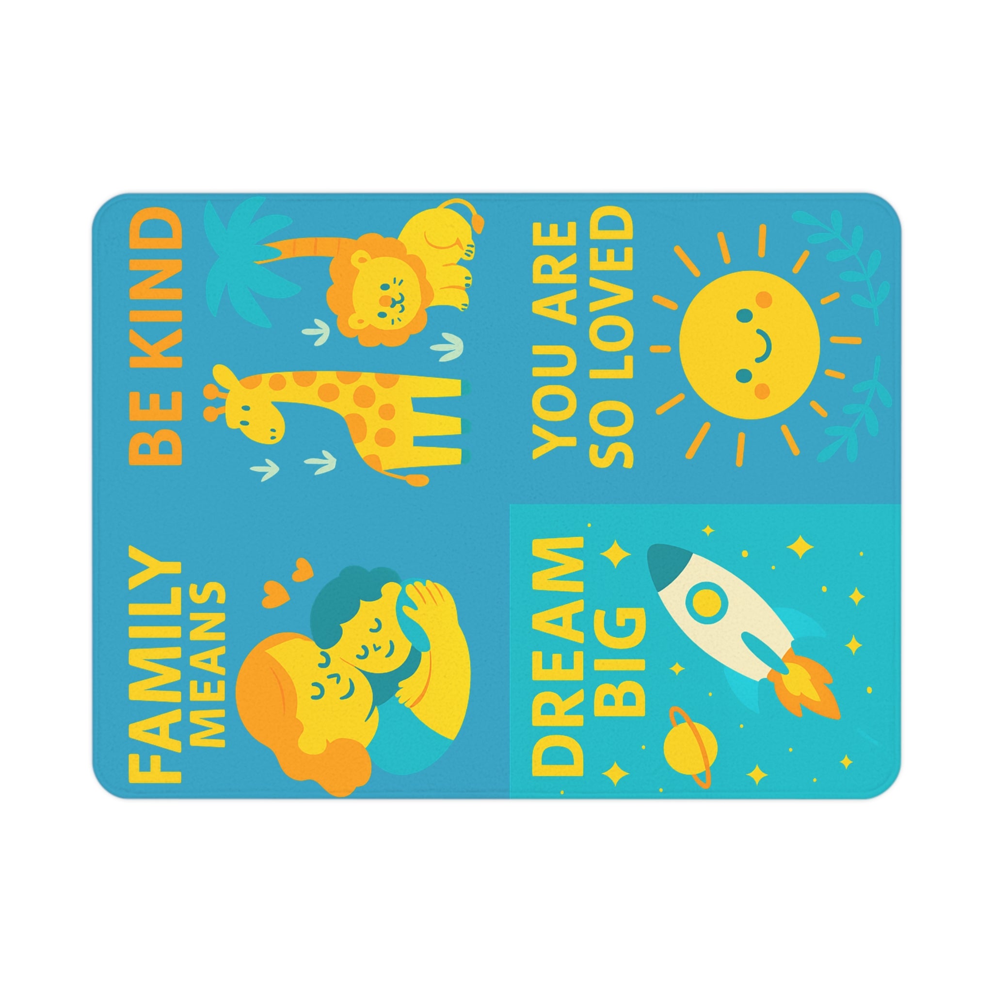 Toddler Blanket - Family Love & Kindness