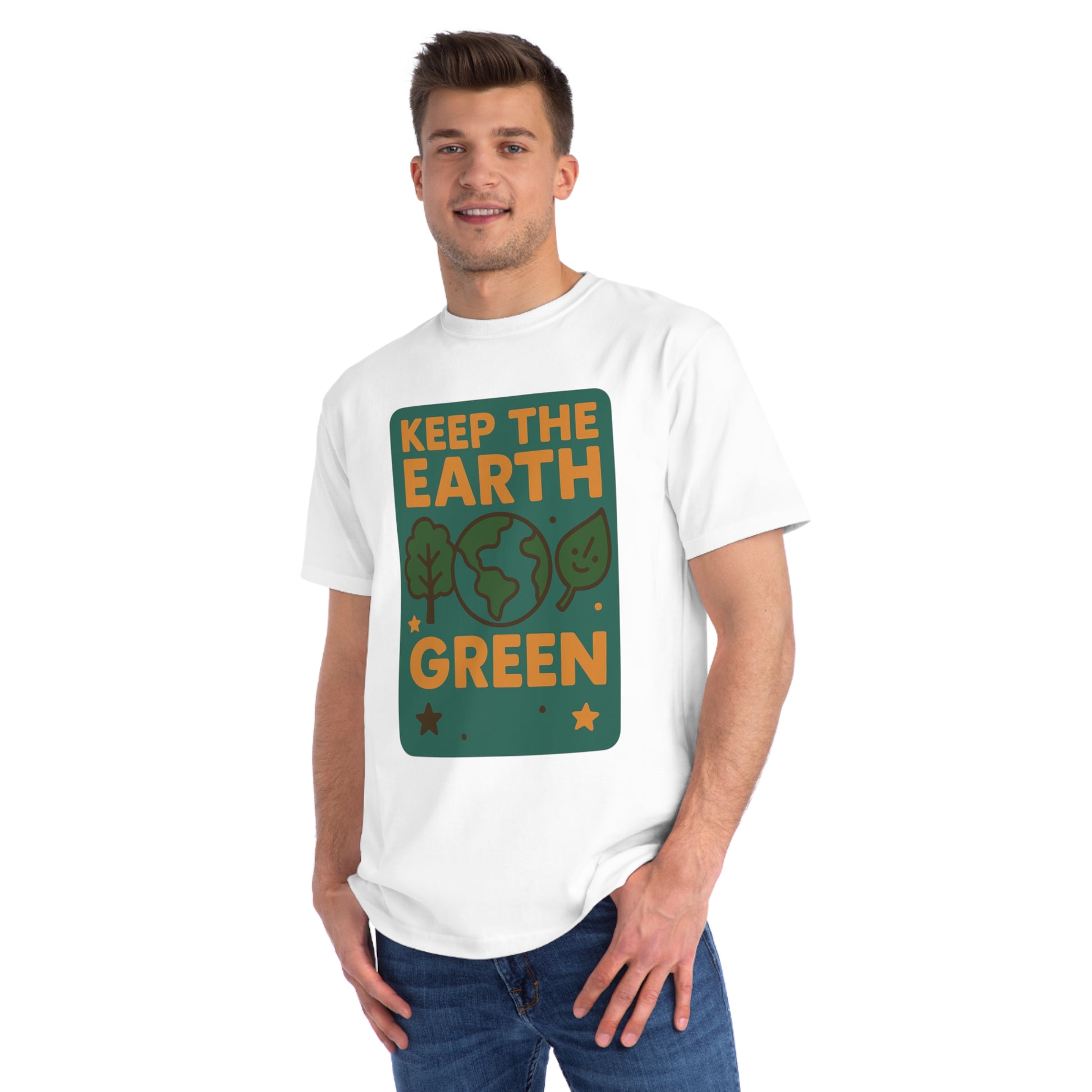T-Shirt Eco-Friendly - Keep  Earth Green