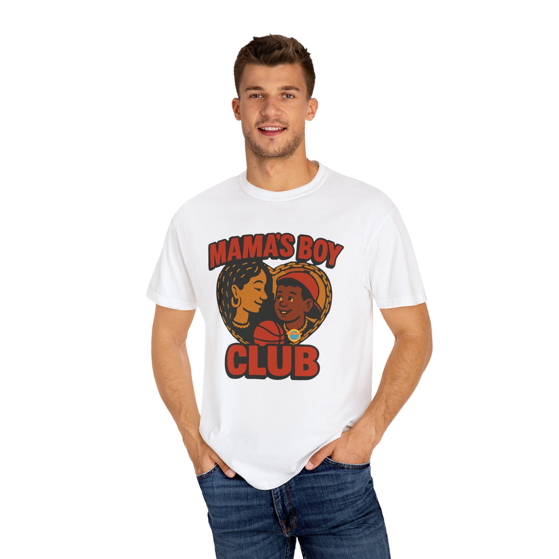 Mama's Boy Club T-shirt | Cozy Unisex Tee for Celebrating Family | Perfect Gift for Mother's Day, Birthdays, or Any Occasion
