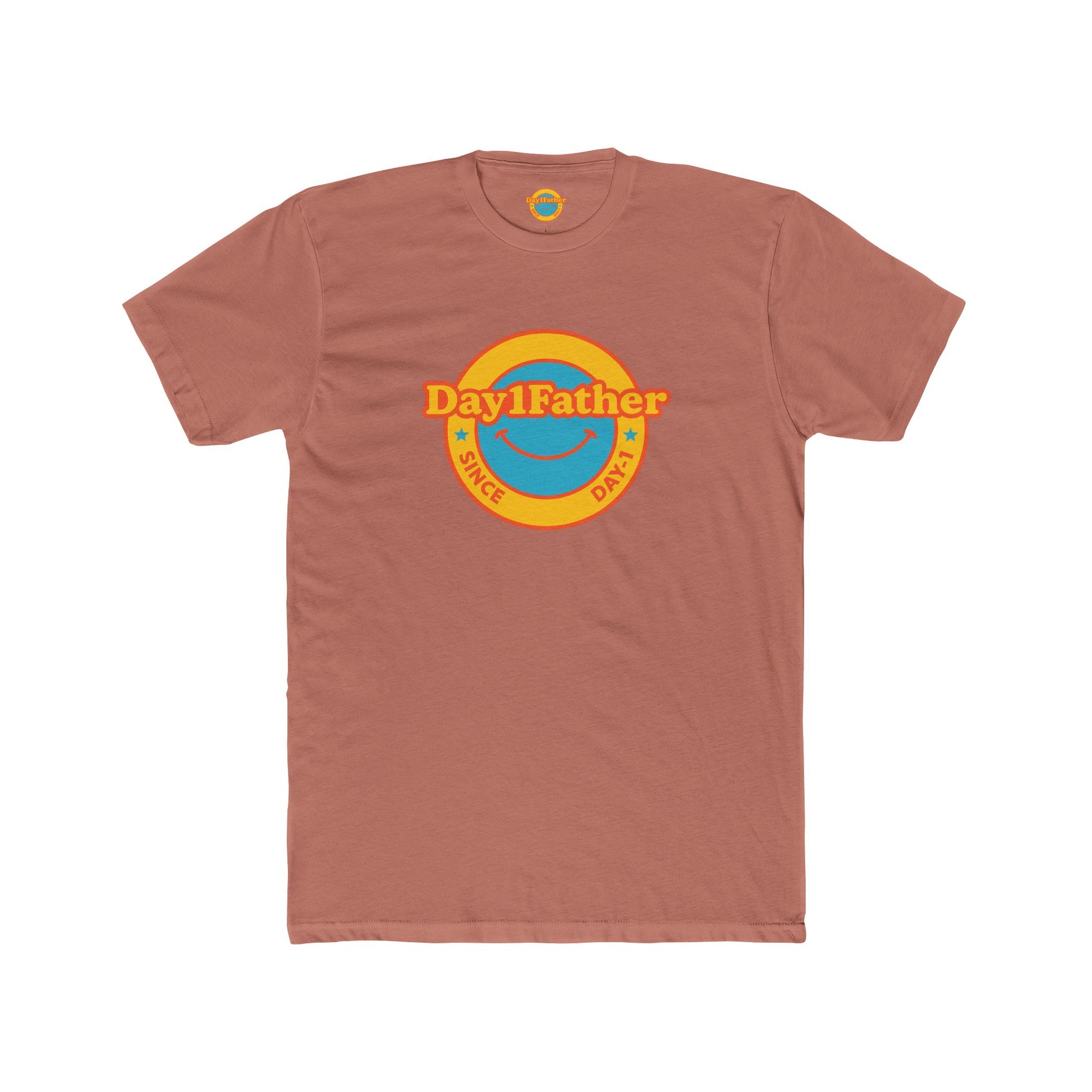 Cotton Tee - Day1father Branded Unisex Crew Neck T-Shirt