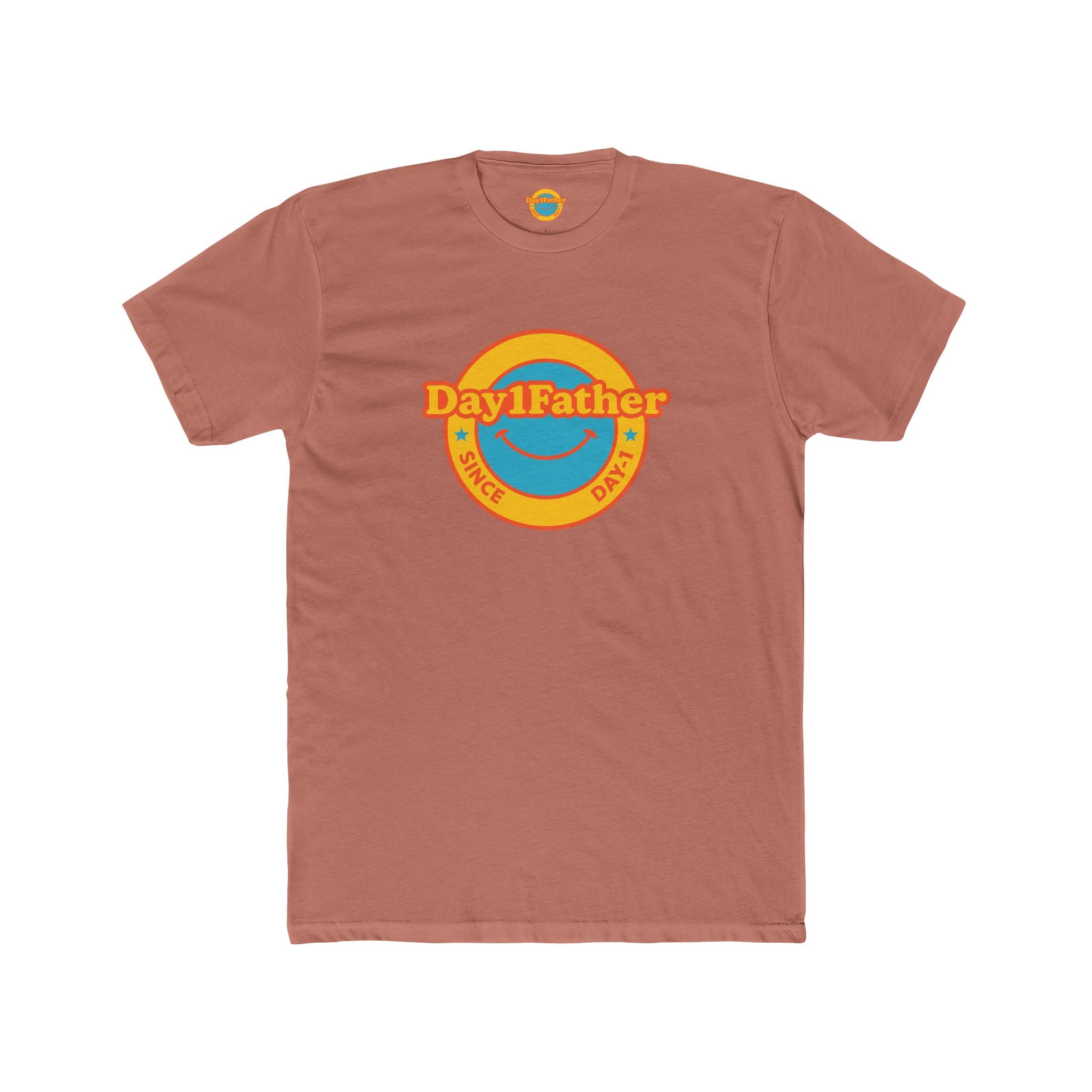 Cotton Tee - Day1father Branded Unisex Crew Neck T-Shirt