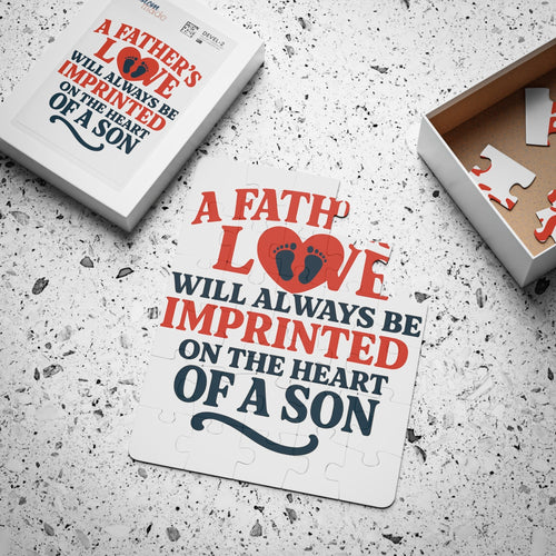 Father's Love Kids' Puzzle, 30-Piece, Inspirational Family Gift
