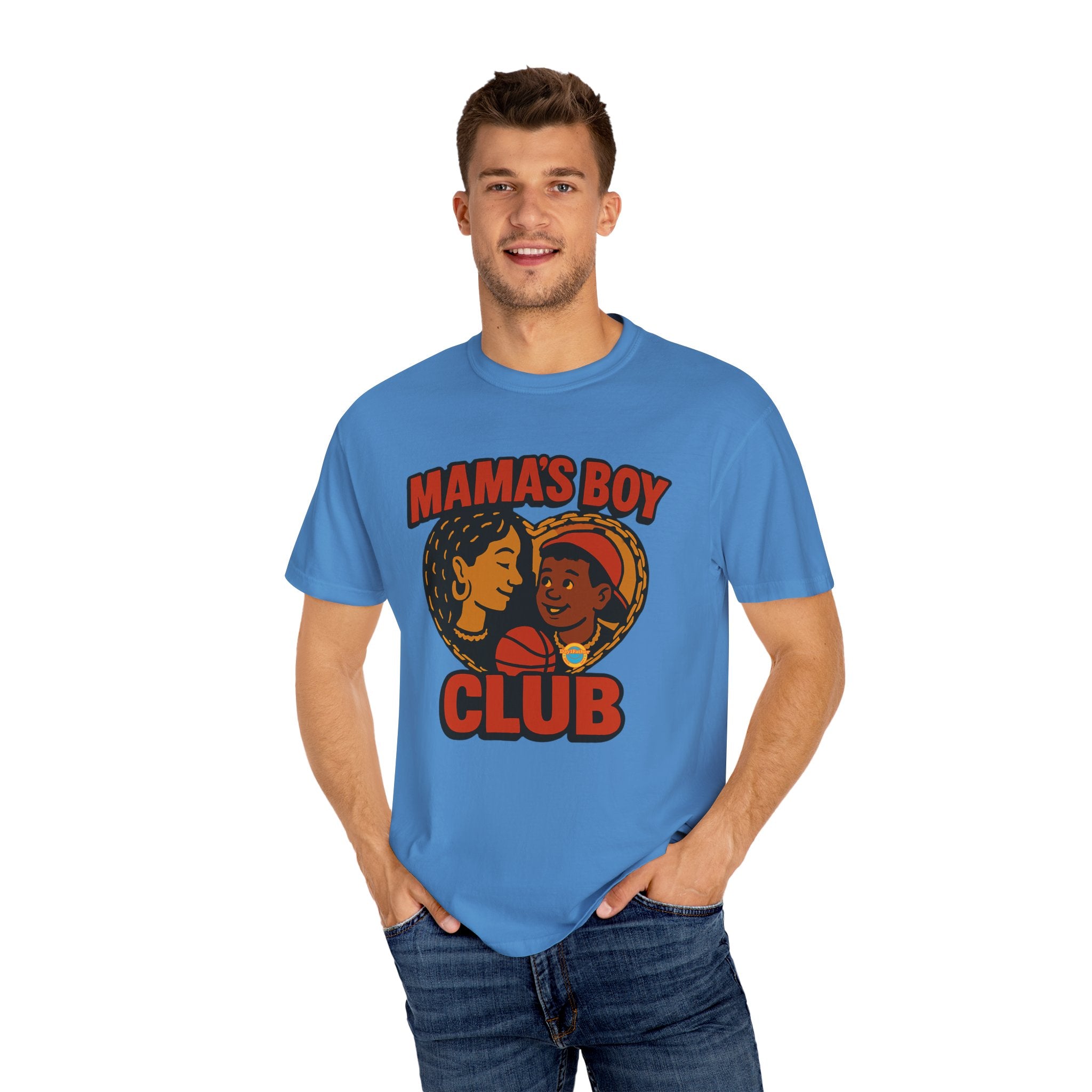 Mama's Boy Club T-shirt | Cozy Unisex Tee for Celebrating Family | Perfect Gift for Mother's Day, Birthdays, or Any Occasion