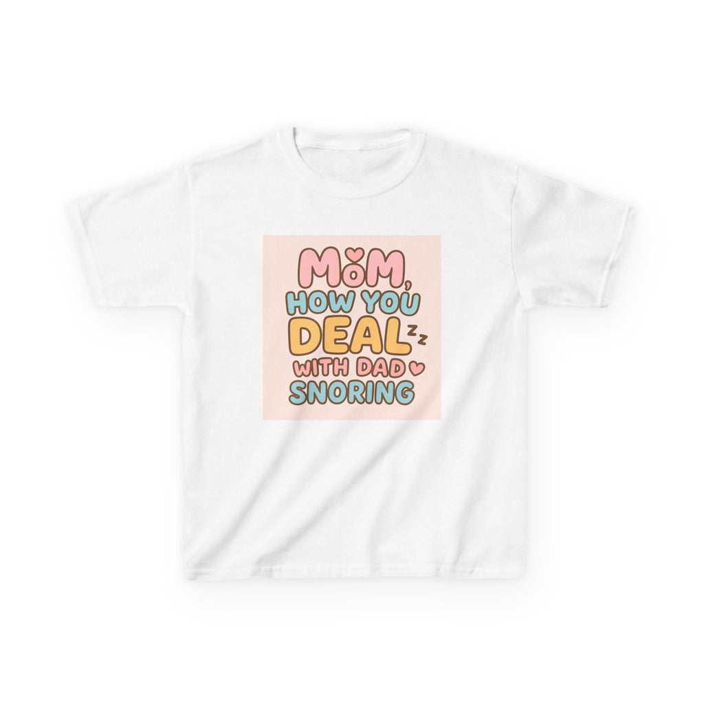 Kids T-Shirt- Dad Snoring