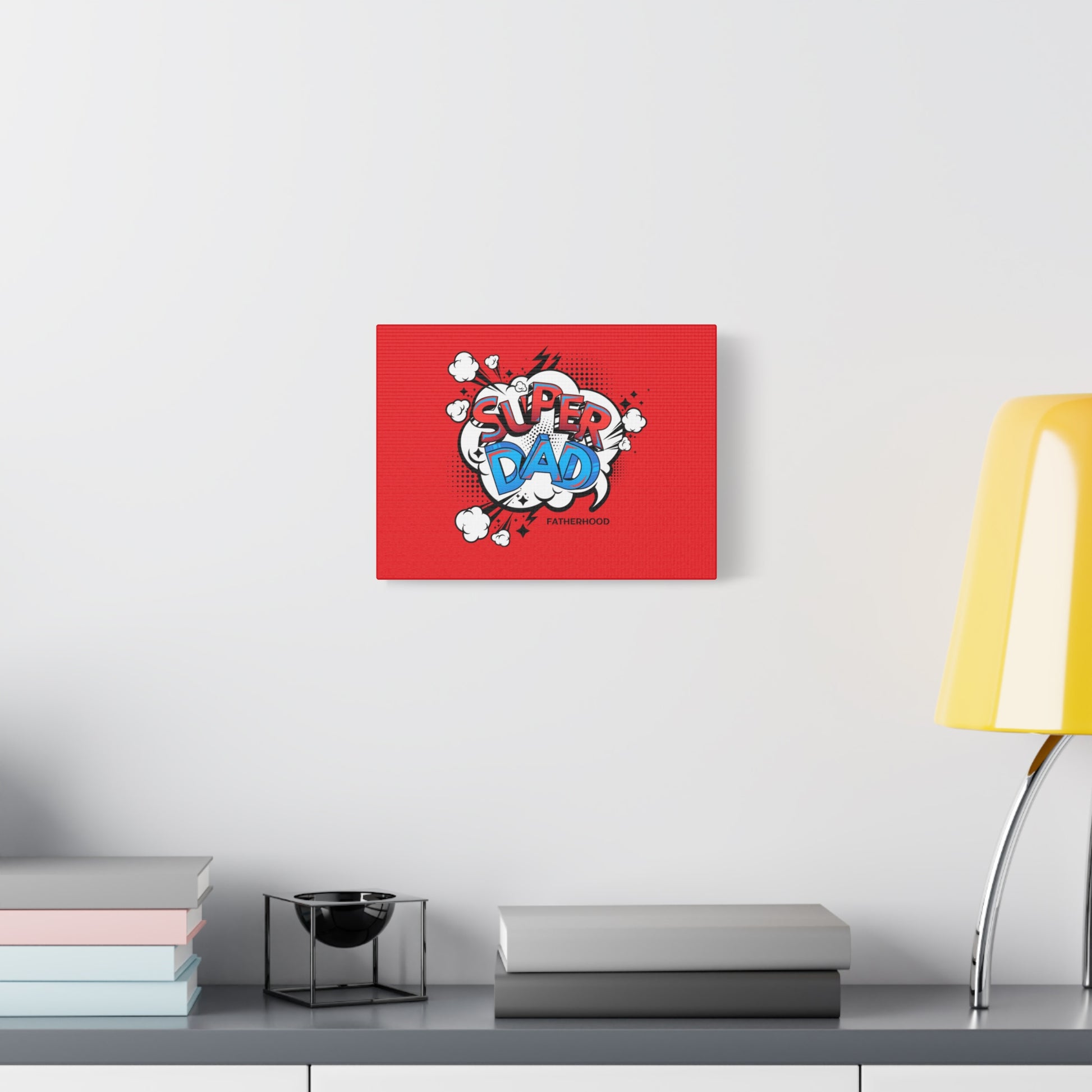 Canvas Wall Art- Super Dad